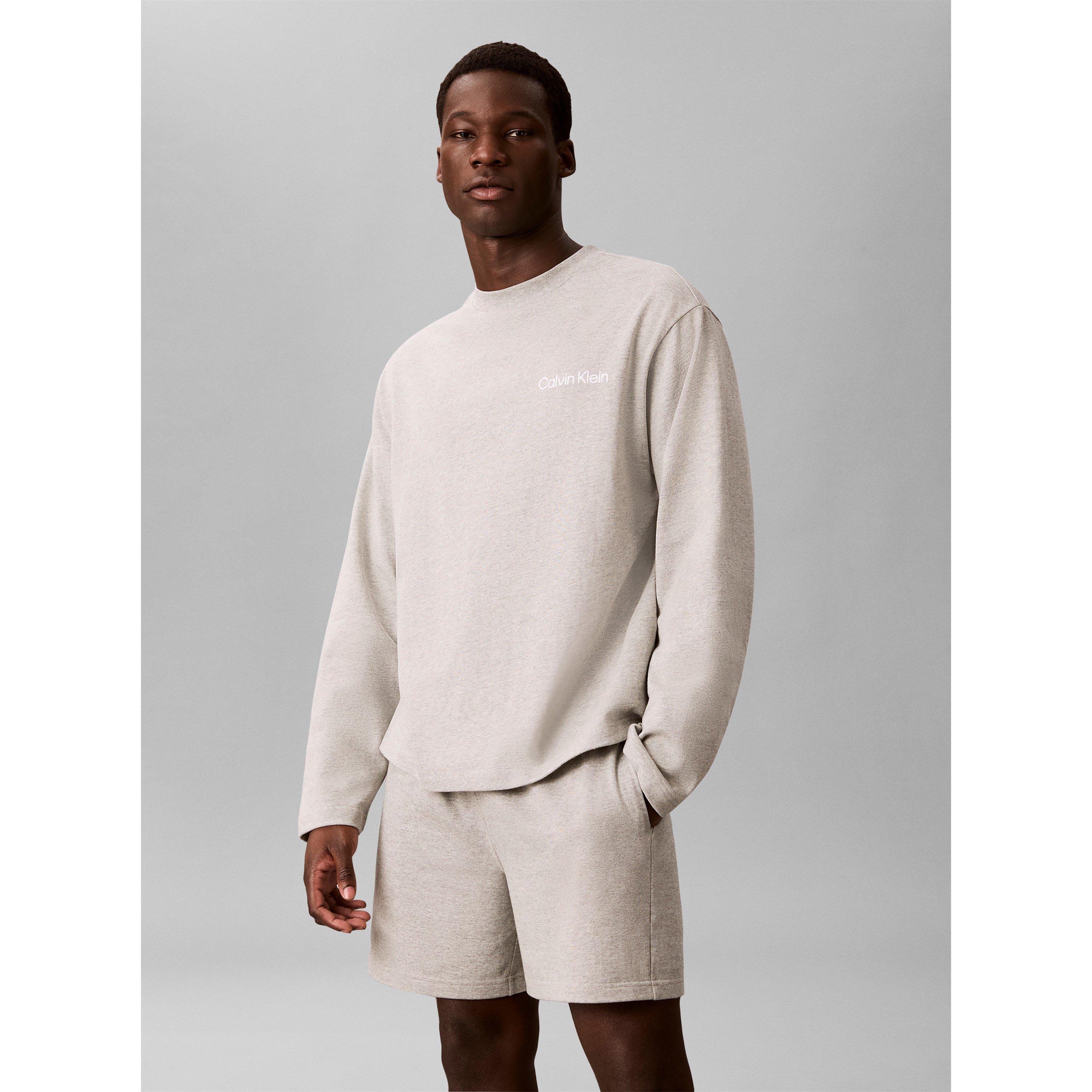Grigio - Calvin Klein - Calvin LS Lounge Tee Sn64 - 2