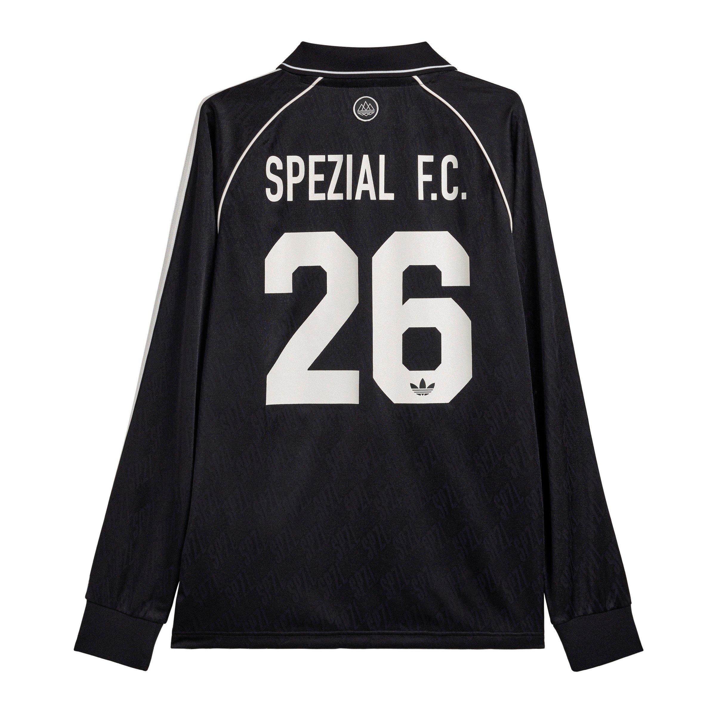 Black/Wht - adidas - adidas SPZL FC LS Jr Sn64 - 2