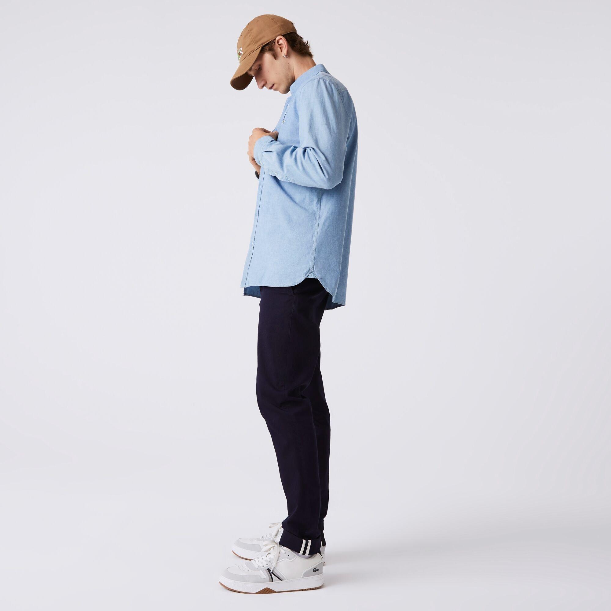 Bleach Denim - Lacoste - Long Sleeve Logo Shirt - 2