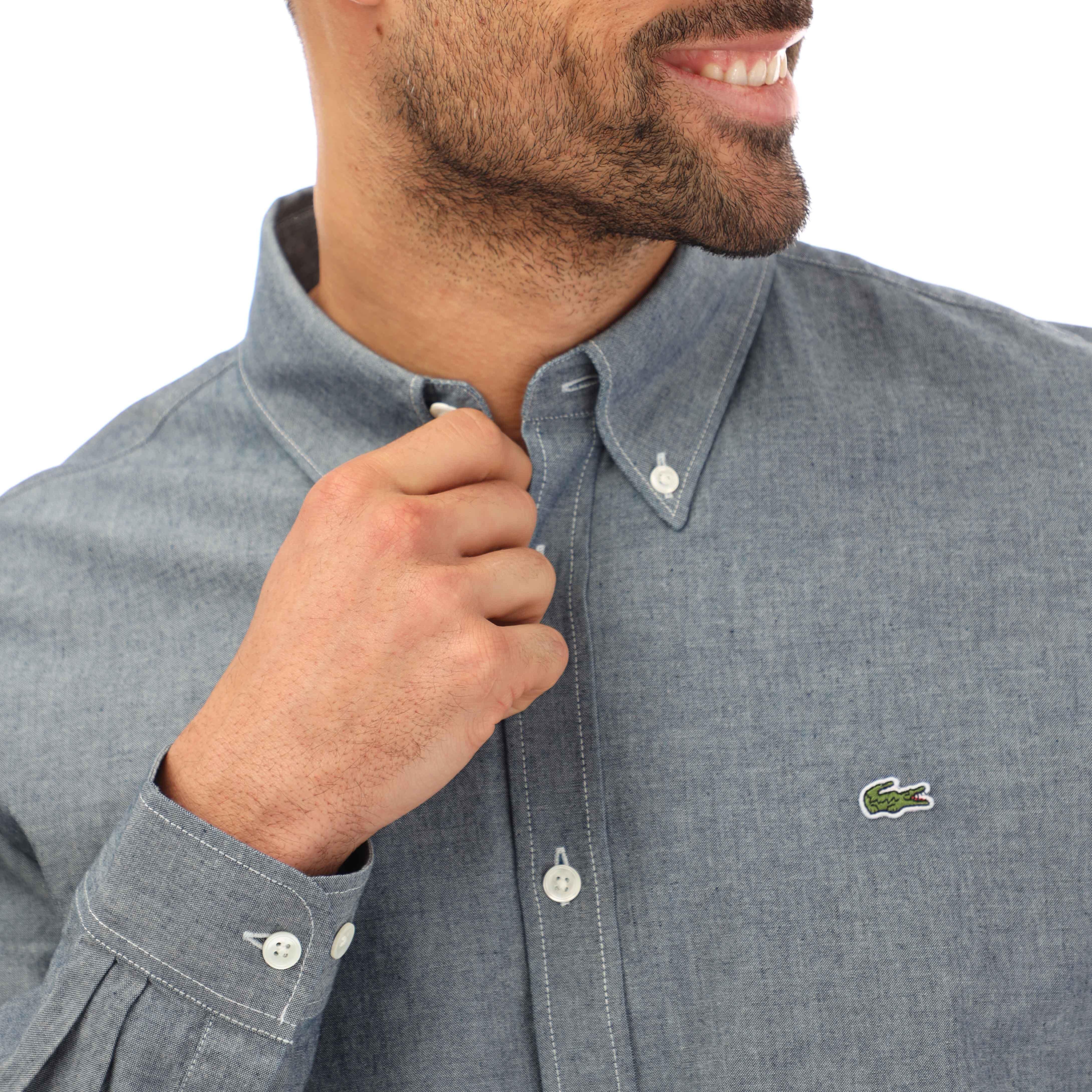 Middelmatig - Lacoste - Long Sleeve Logo Shirt - 5