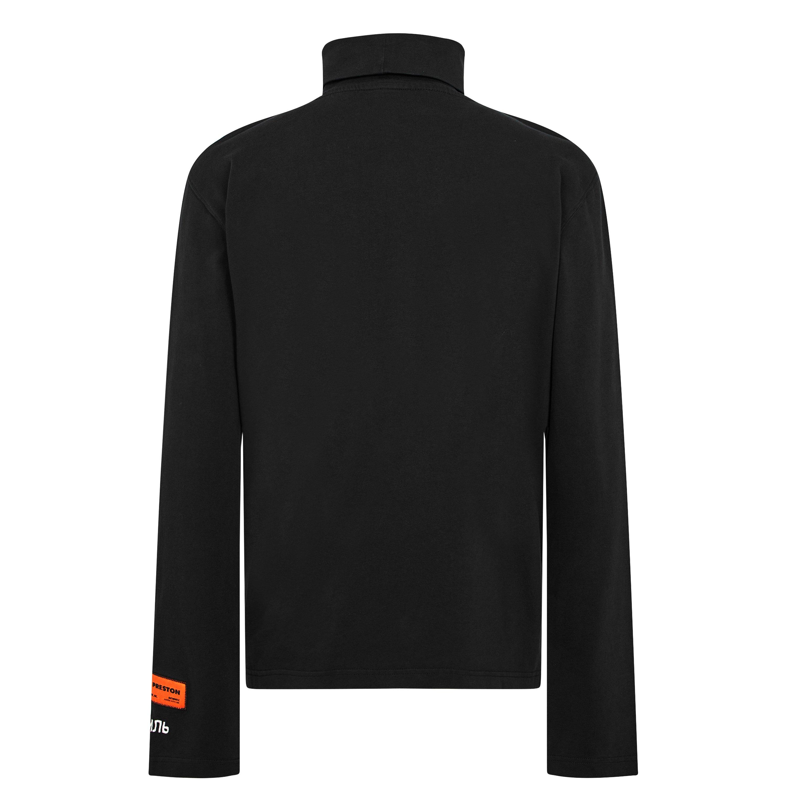 Black 1001 - Heron Preston - Roll Neck Top - 2