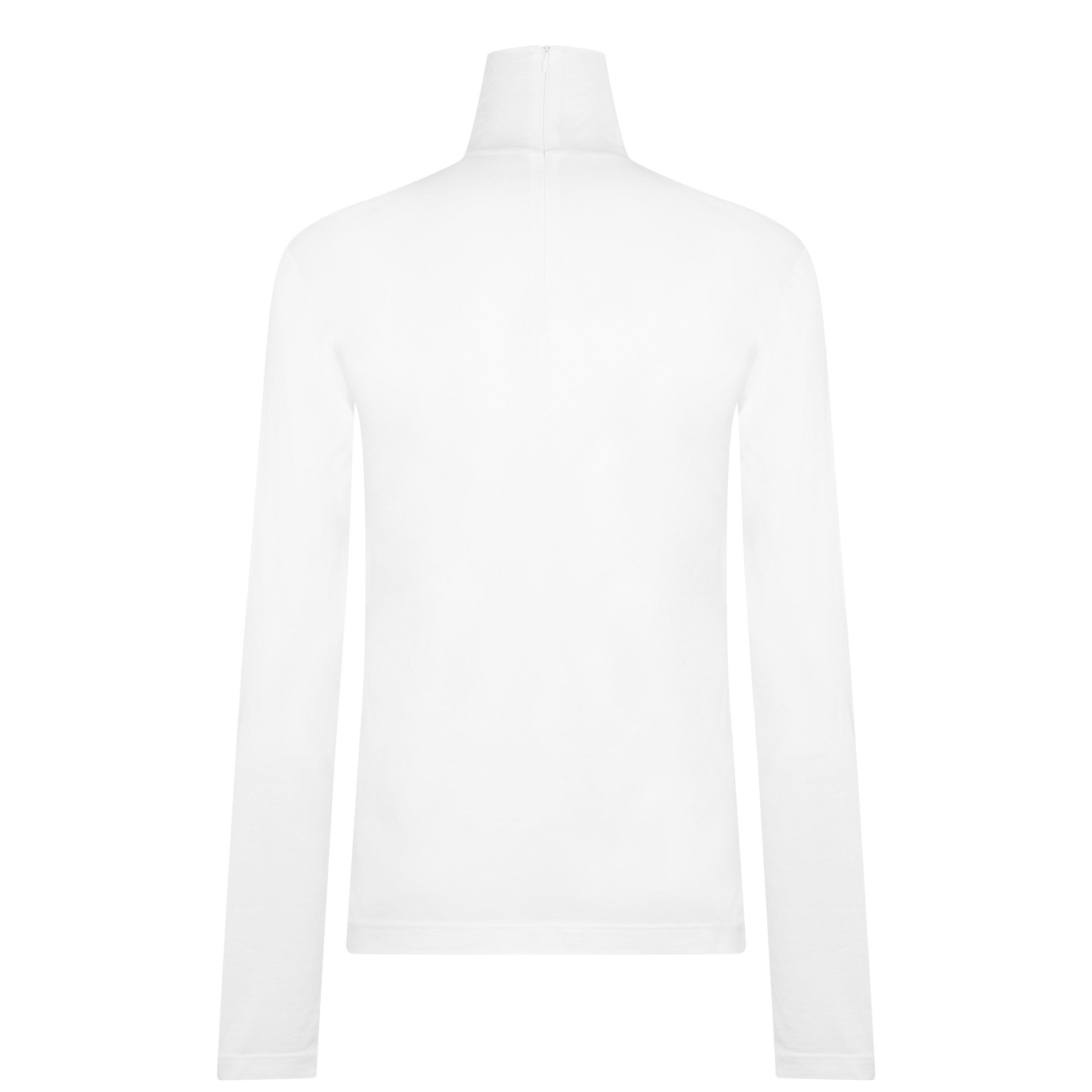 Wht W0001 - Dolce and Gabbana - High Neck Top - 6