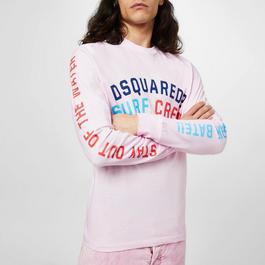 DSquared2 Surf Crew Long Sleeve T-Shirt