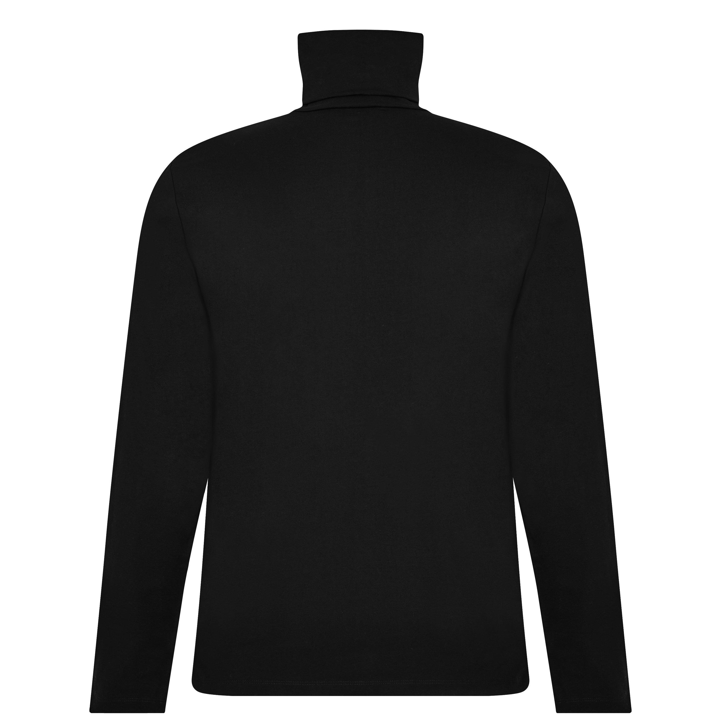 001 - Black - Jil Sander - Roll Neck T-Shirt - 5