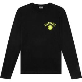 Diesel Diesel Circle Long Sleeve T-Shirt Mens