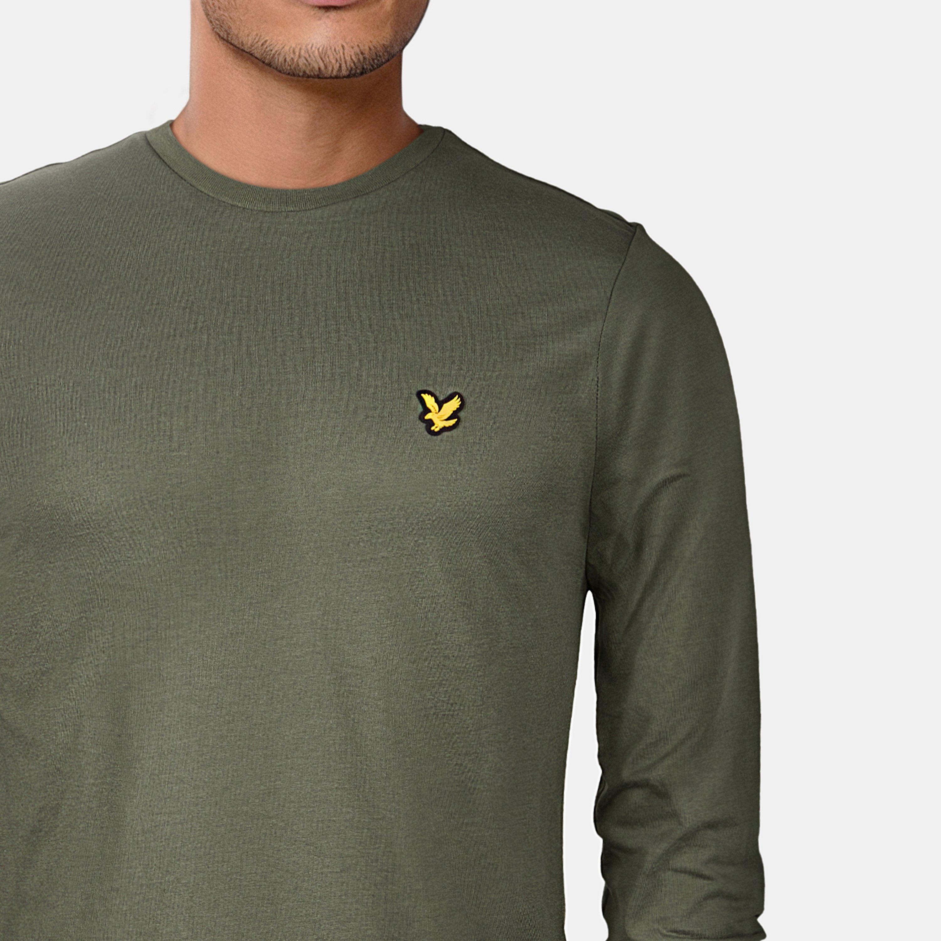 Cactus Green - Lyle and Scott - Men's Long-Sleeve T-Shirt - 5