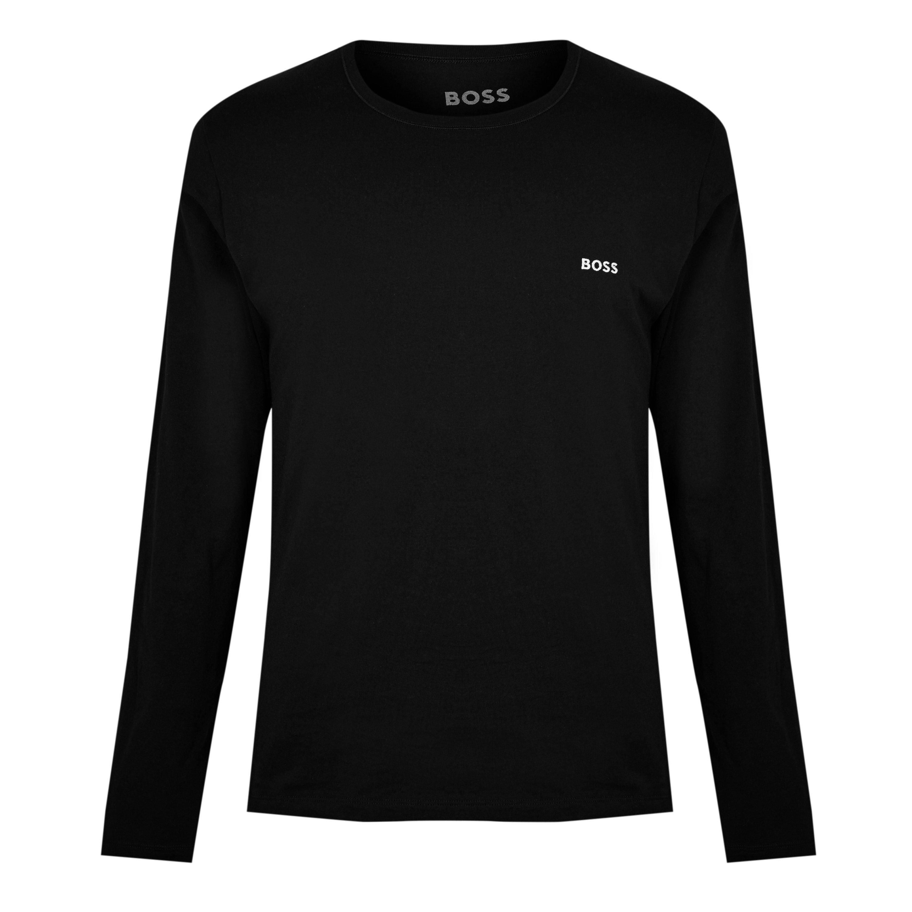 Boss Men's BW Long-sleeve RegCrewTee Classic T-Shirts