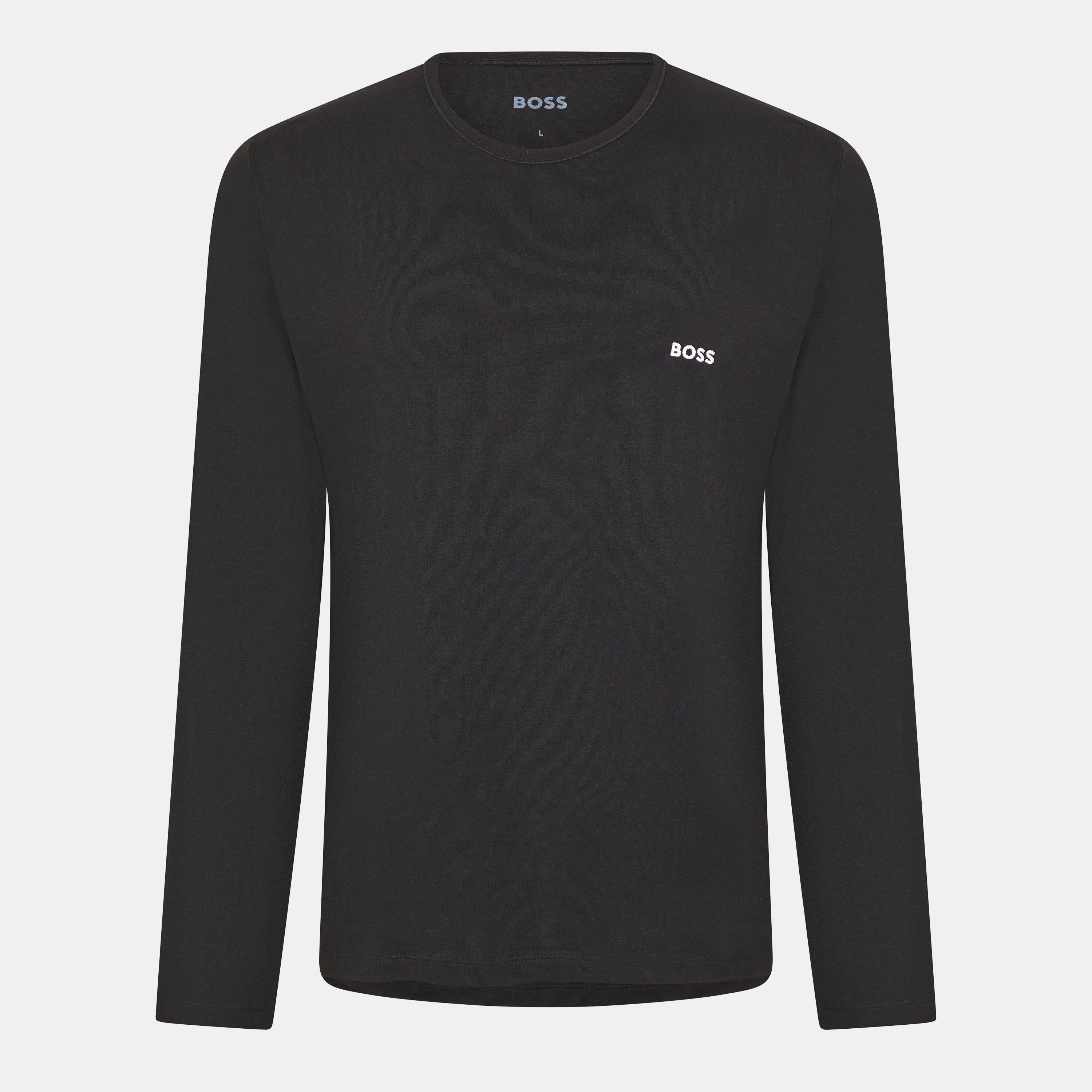Open Misc - Boss - Men's RegCrewTee Cotton Long Sleeve T-Shirt - 1