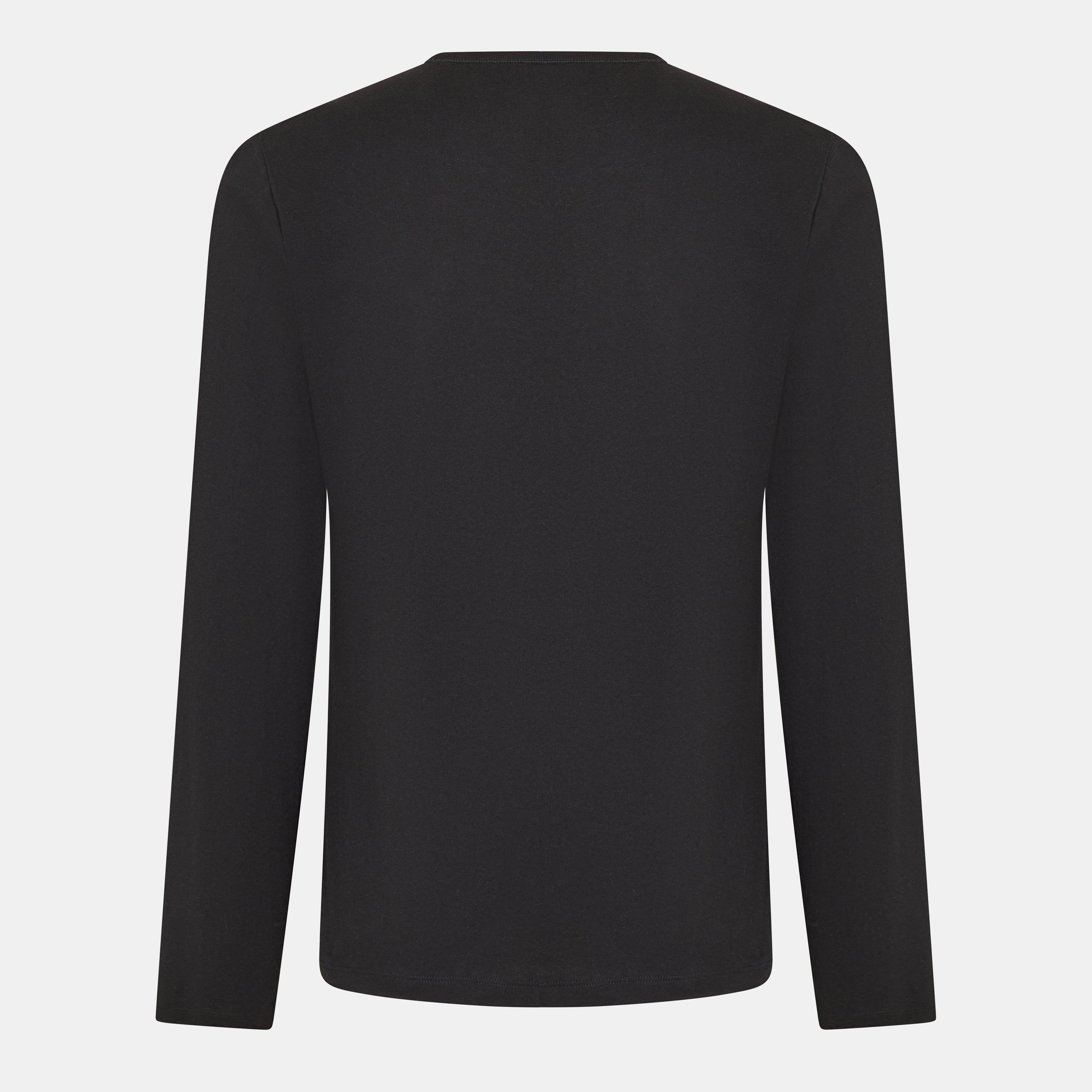 Open Misc - Boss - Men's BW Long-sleeve RegCrewTee Classic T-Shirts - 2