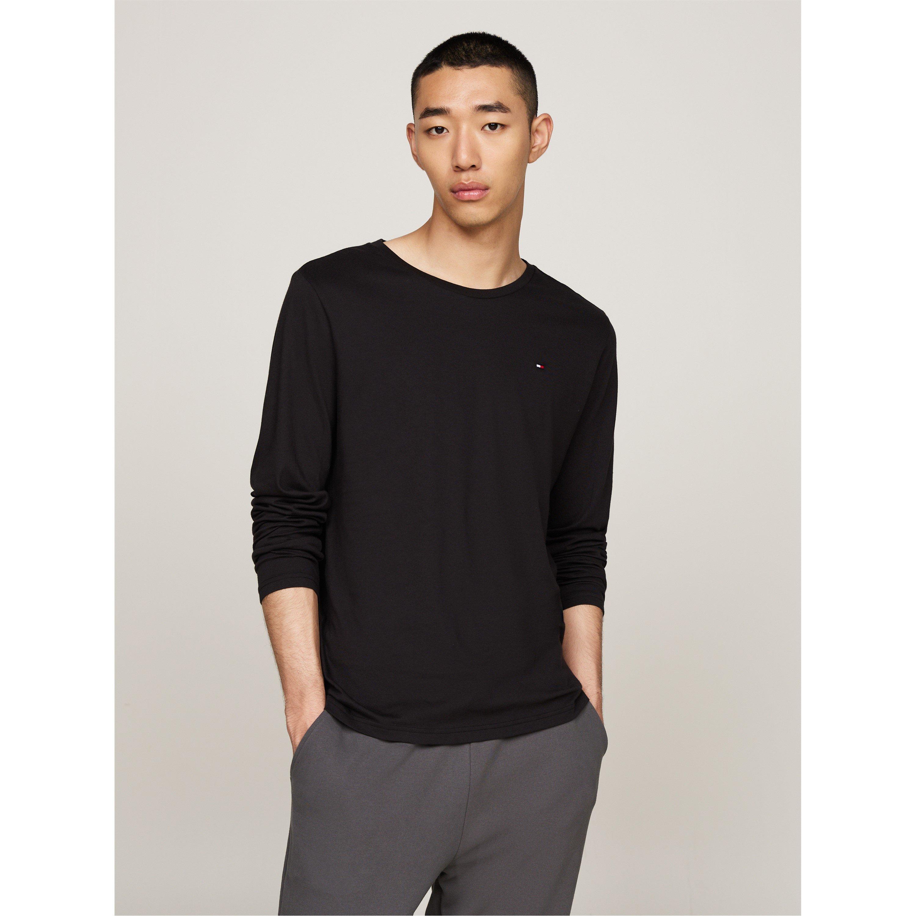 Wht/Blk/Gry 05F - Tommy Hilfiger - 3-pack of Long Sleeved Baselayer T-Shirts - 3