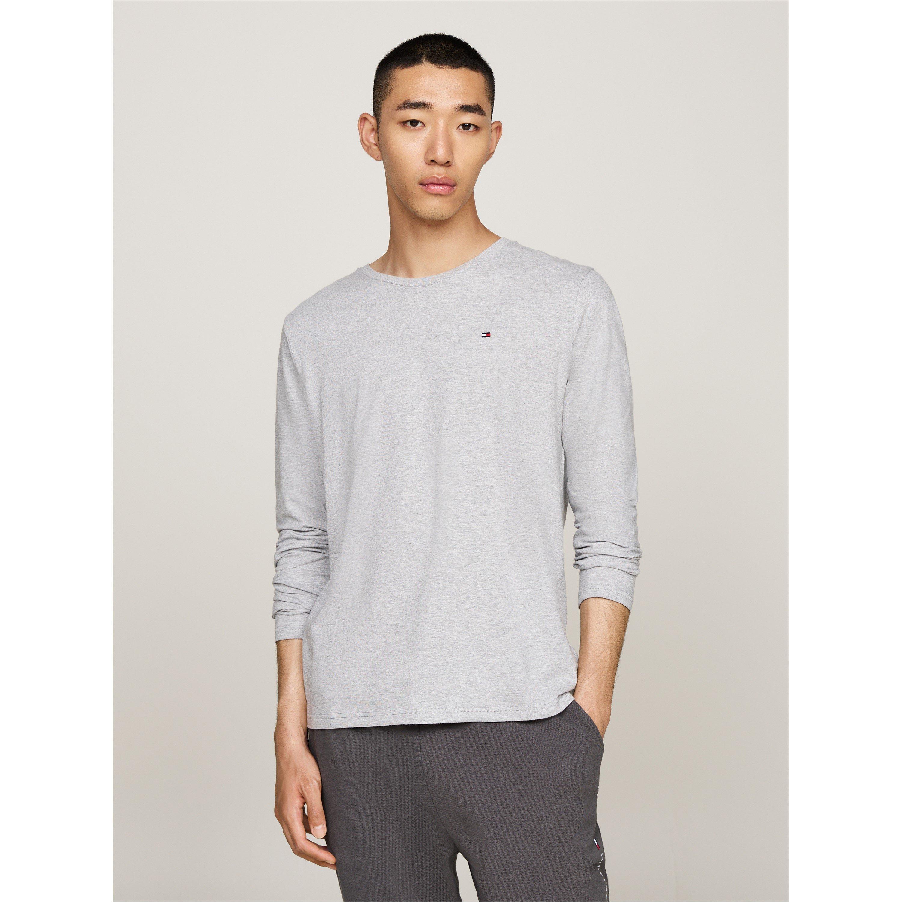 Wht/Blk/Gry 05F - Tommy Hilfiger - 3-pack of Long Sleeved Baselayer T-Shirts - 4