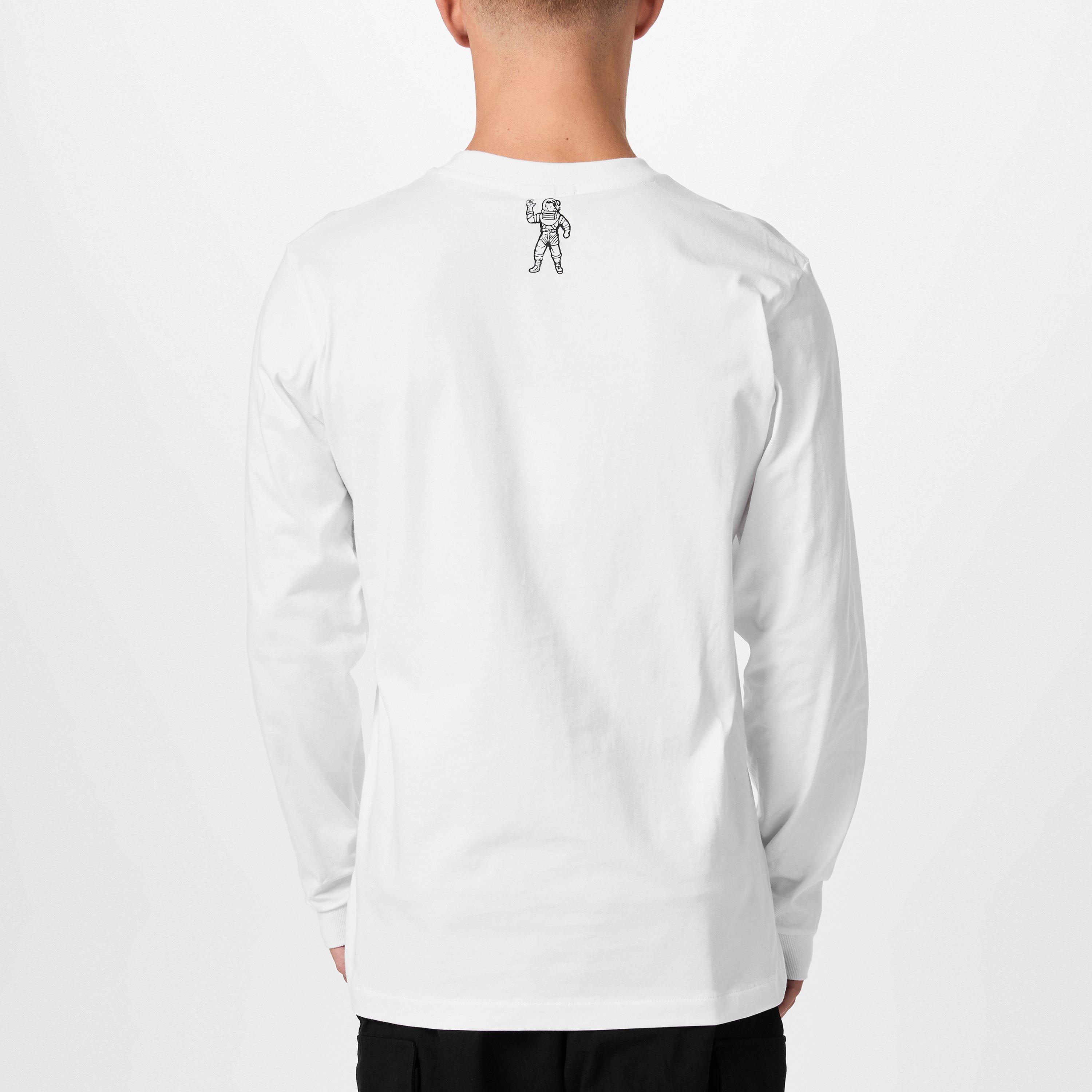 WHITE - Billionaire Boys Club - Long Sleeve Small Arch T-Shirt - 4
