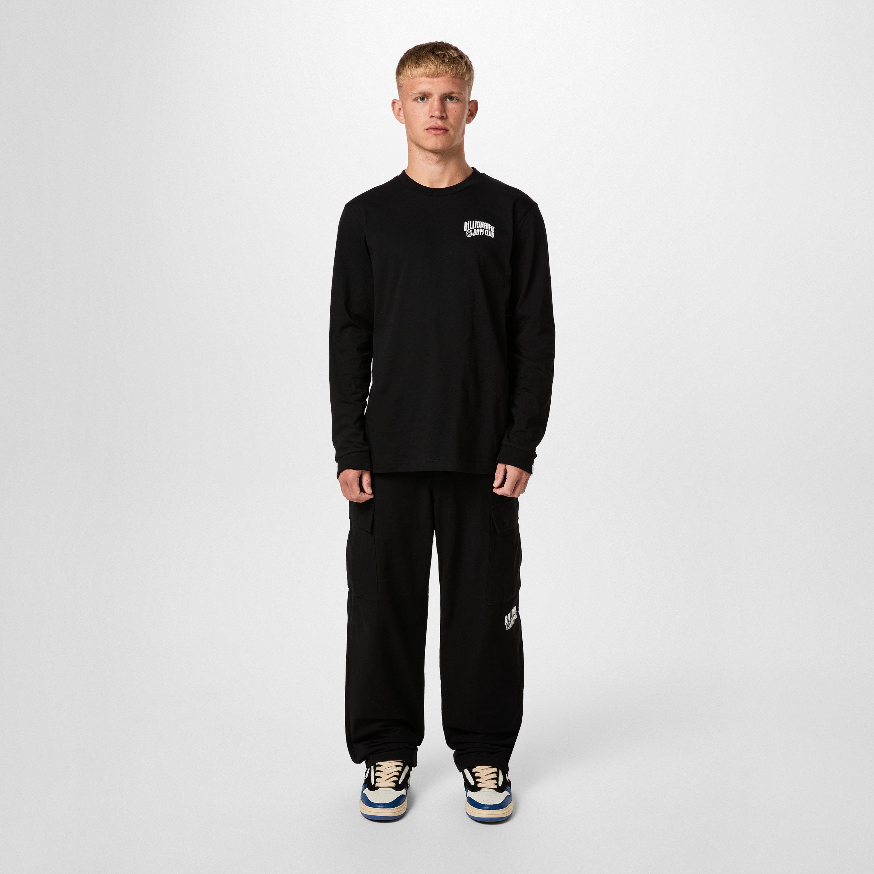 BLACK - Billionaire Boys Club - Long Sleeve Small Arch T-Shirt - 6