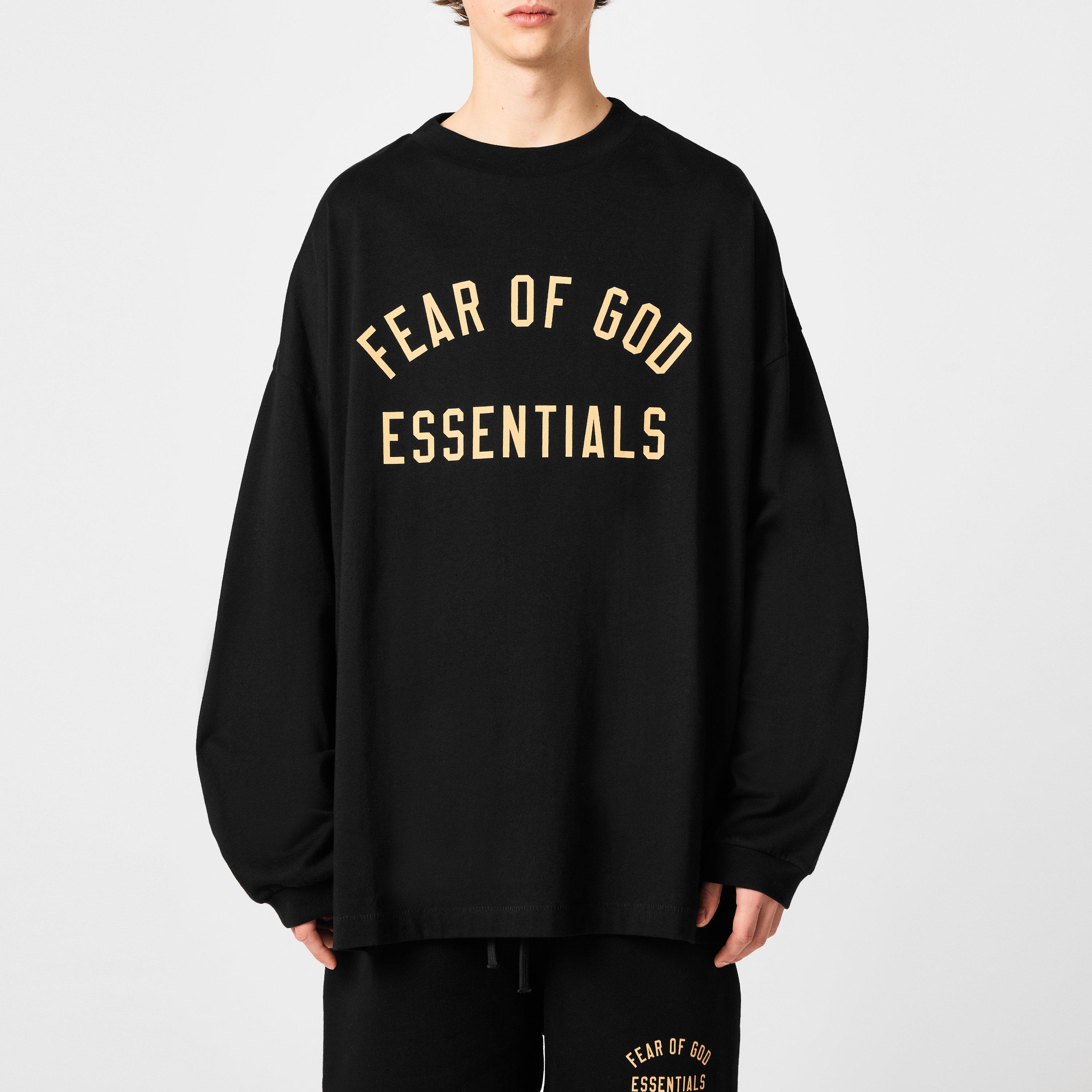 未使用品★FEAR OF GOD ESSENTIALS LONG SLEEVE Fear Of God Essentials | Jersey Long Sleeve Tee | Long Sleeve T
