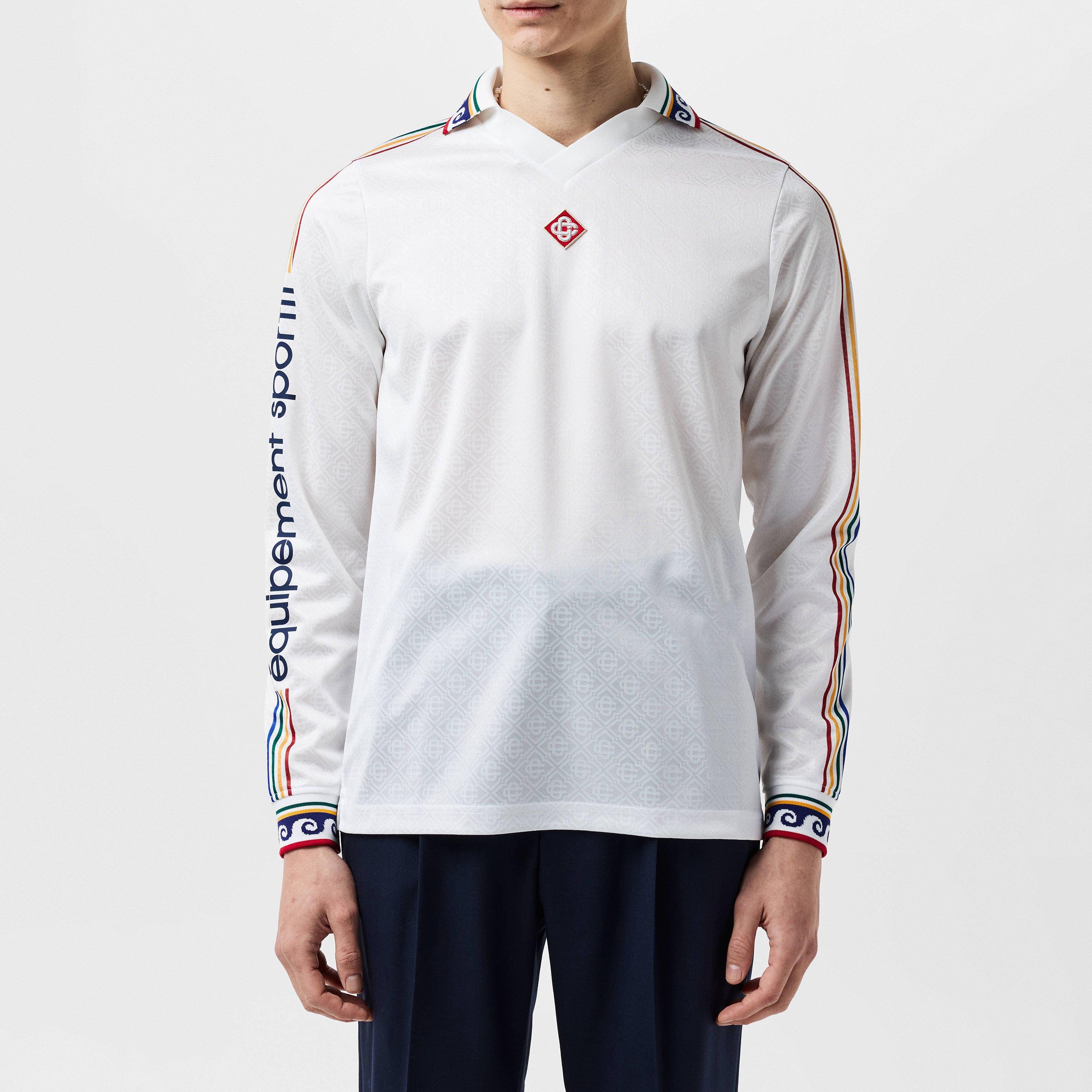 Off White - Casablanca - Men's Mono Long-Sleeve T-Shirt - 1