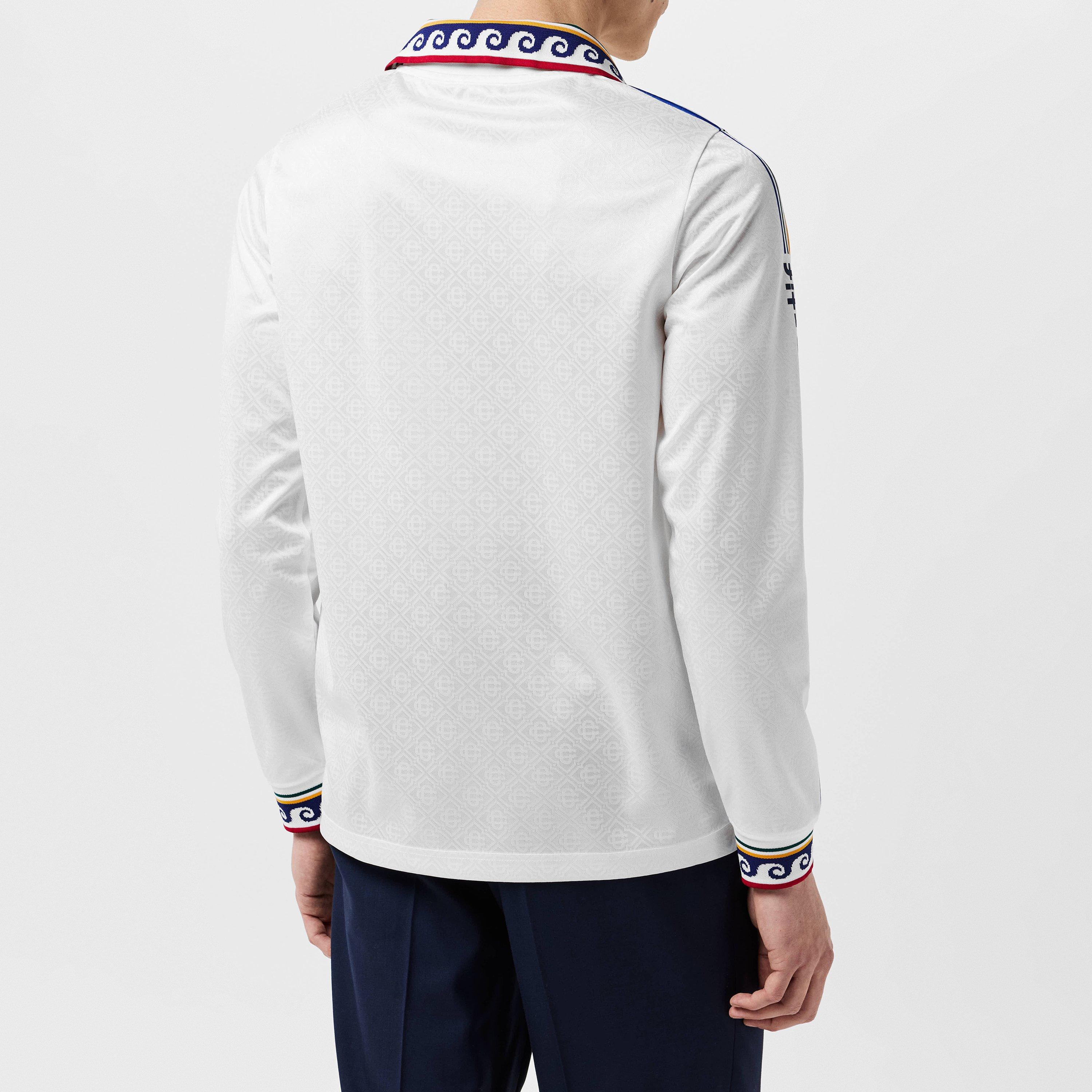 Off White - Casablanca - Men's Mono Long-Sleeve T-Shirt - 3