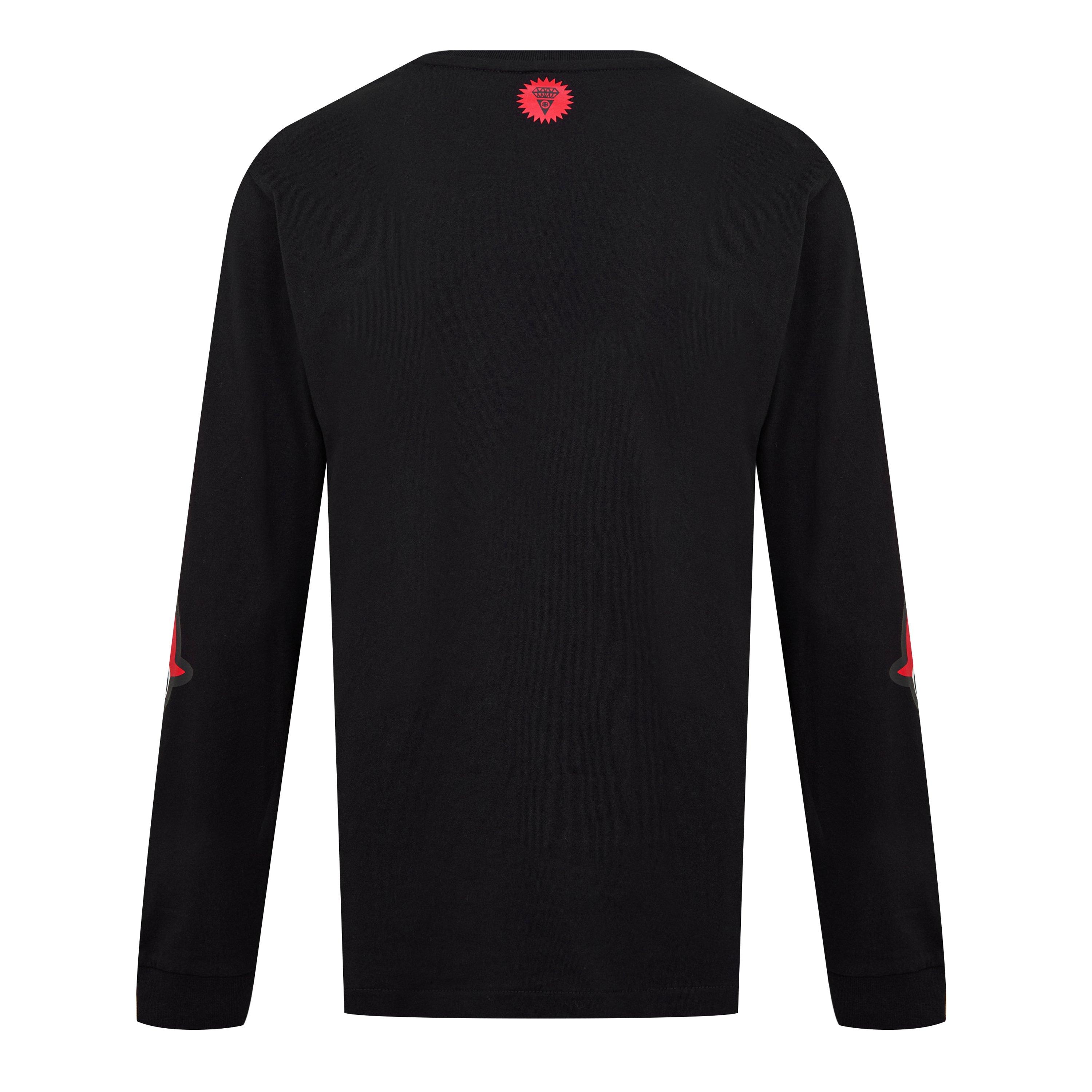 Black - ICECREAM - Men's Run Dog Long-Sleeve T-Shirt - 6