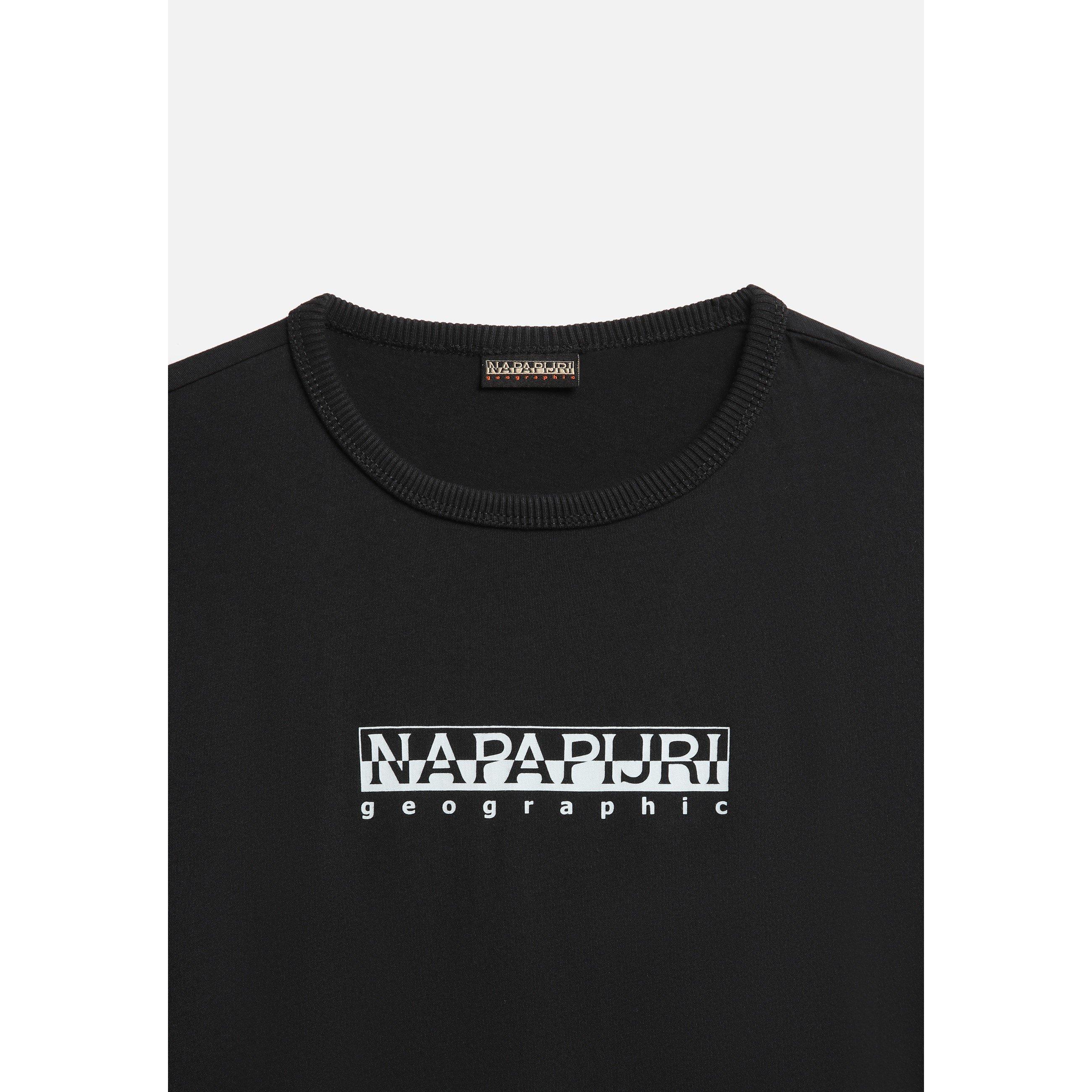 Black 041 - Napapijri - Boys Small Box T Shirt - 3