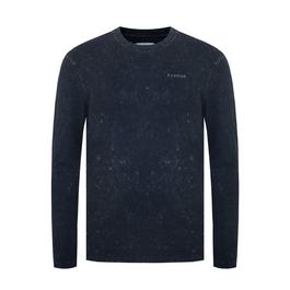 Firetrap Long Sleeve Wash T-Shirt