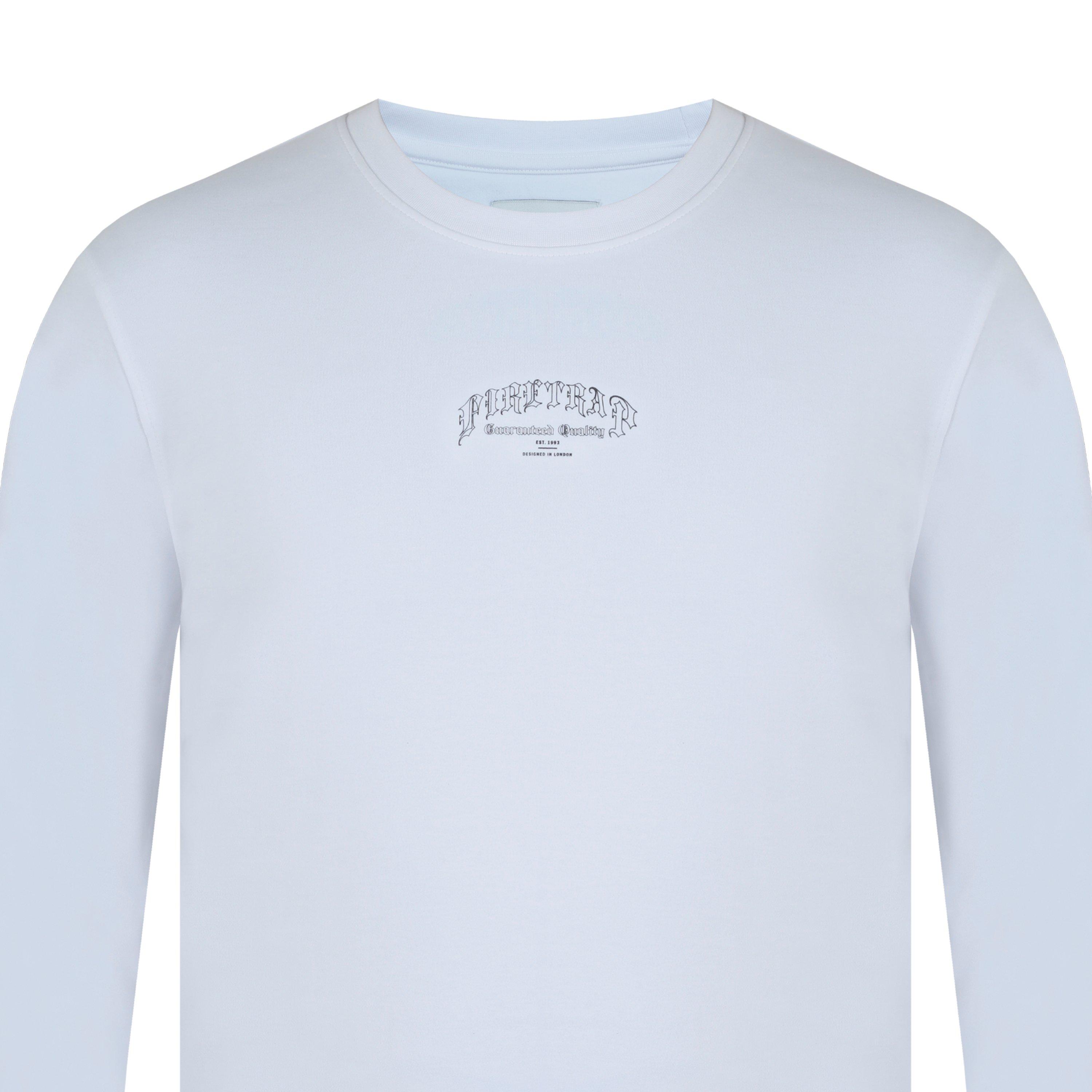 Weiß - Firetrap - Long-Sleeve Graphic T-Shirt - 3