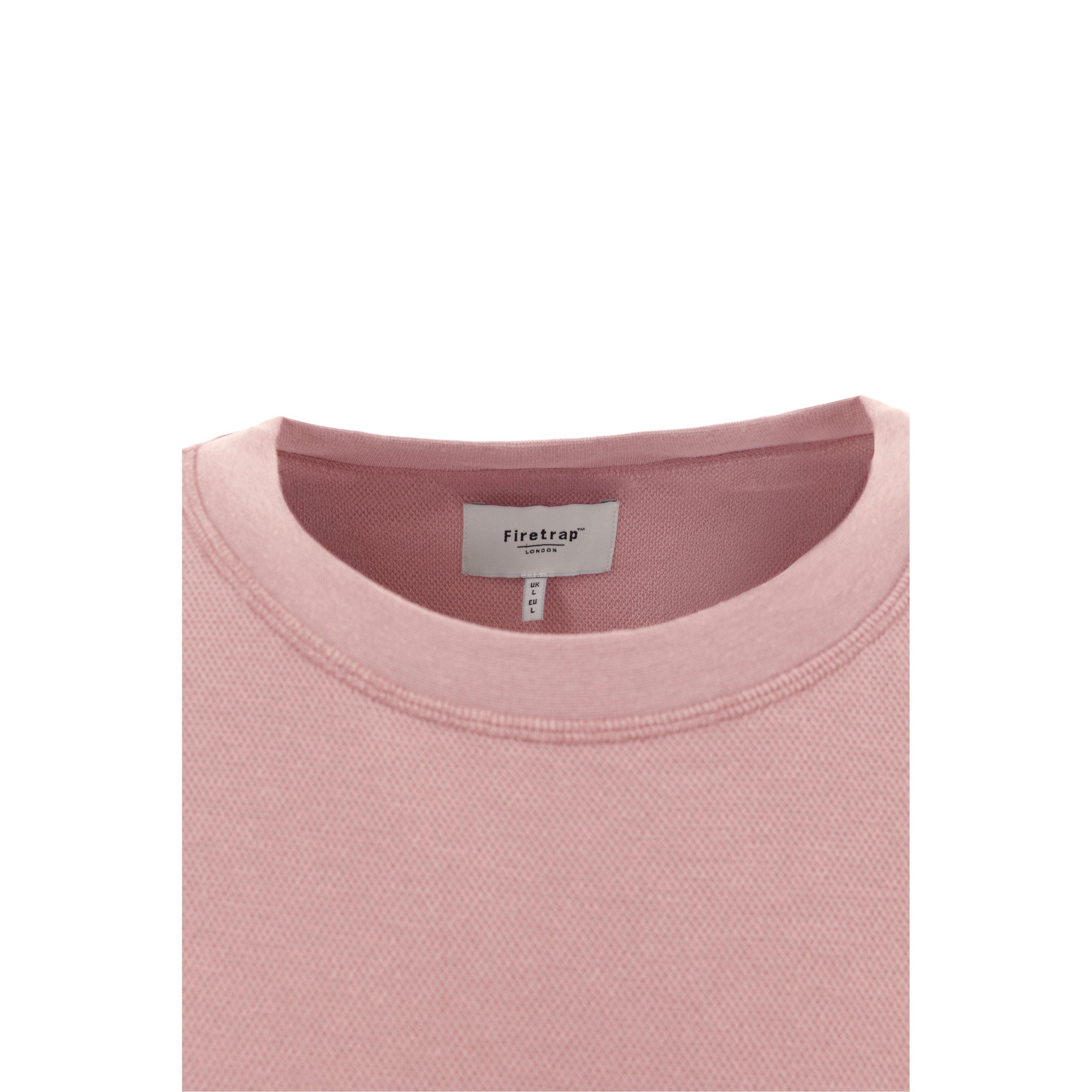 Pastel Pink - Firetrap - Long-Sleeve T-Shirt - 5