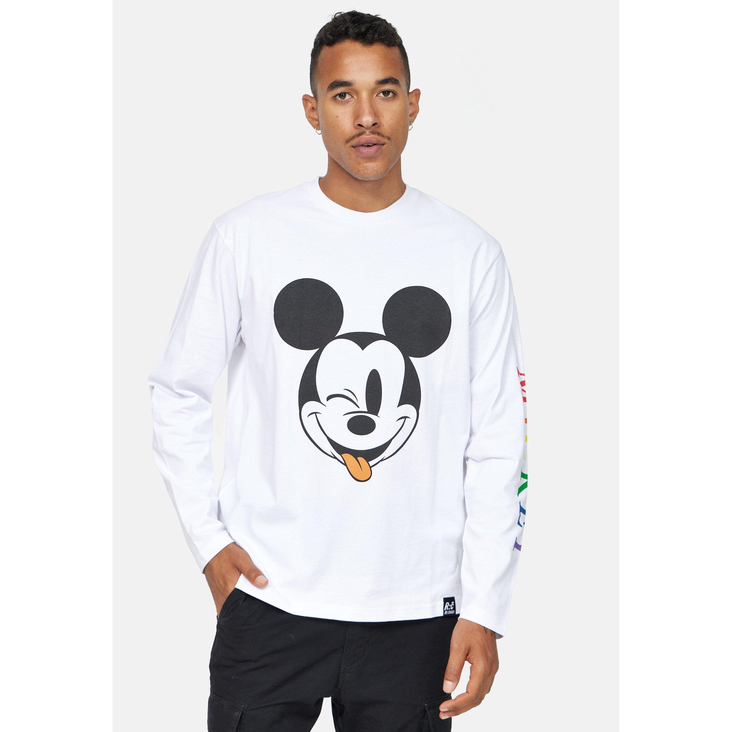 Mickey Miš - Disney - Adults Long-Sleeve Relaxed T-Shirt - 1