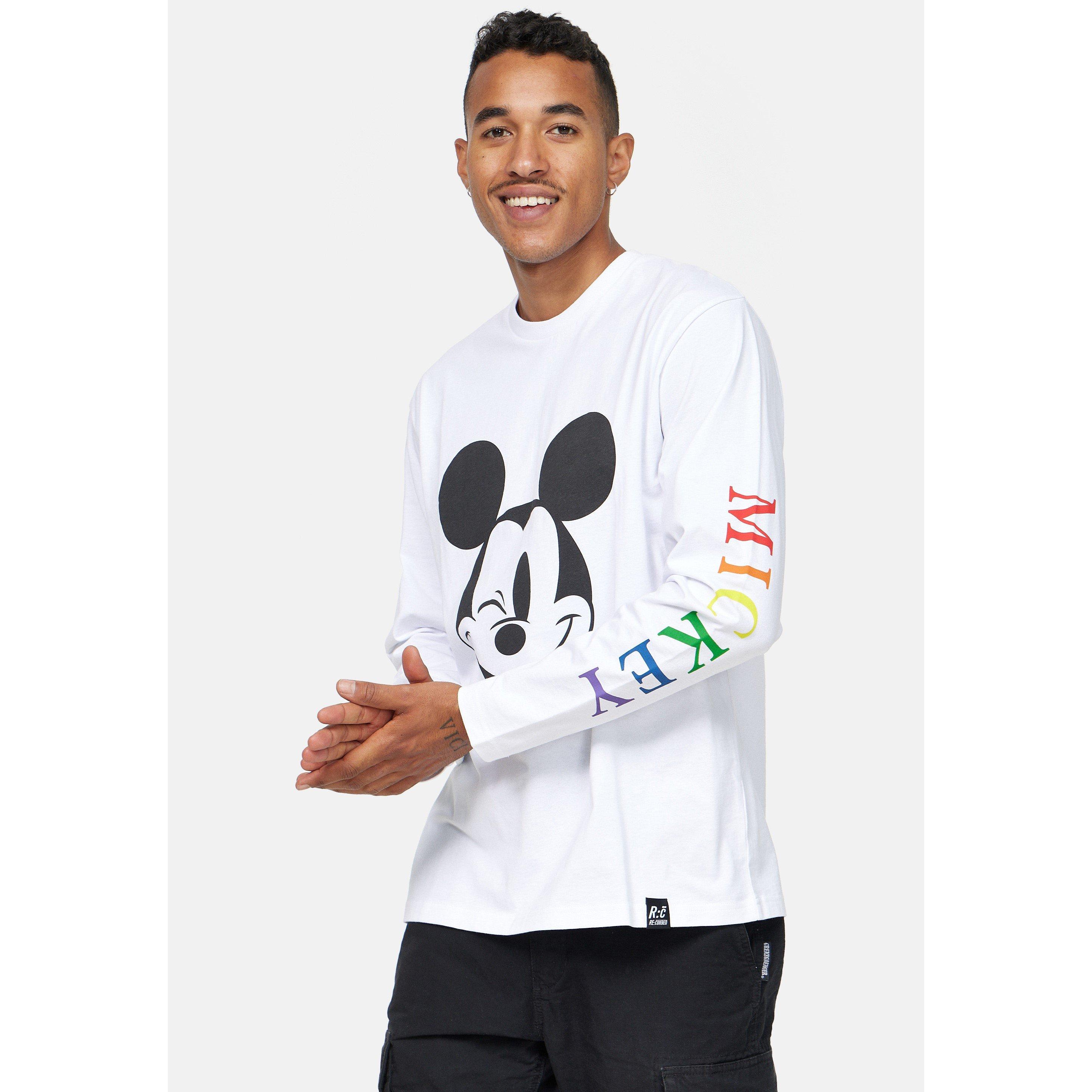 Mickey Miš - Disney - Adults Long-Sleeve Relaxed T-Shirt - 2