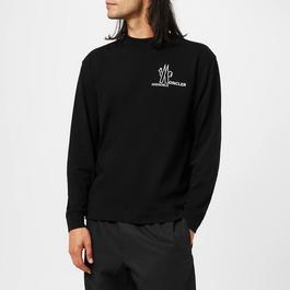 Moncler Grenoble Logo Long Sleeve T Shirt