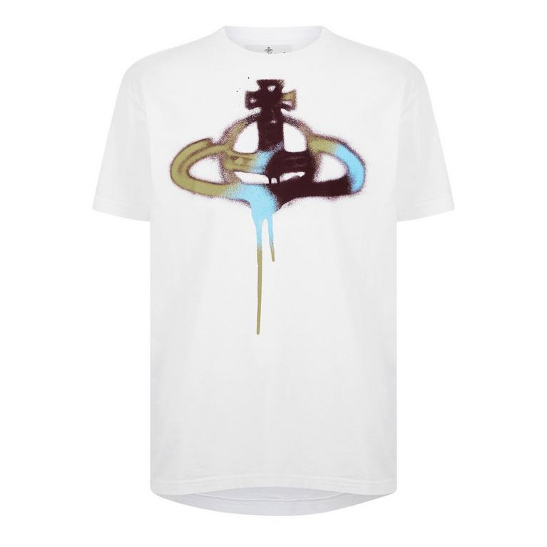 Vivienne Westwood | Multi-Coloured Spray Orb T Shirt Vivienne Westwood | Multi-Coloured Spray Orb T Shirt