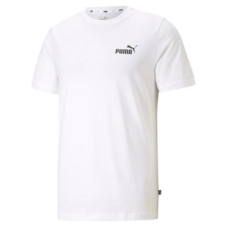 Blanc - Puma - Small Logo T Shirt Mens - 1