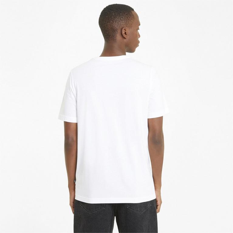 Blanc - Puma - Small Logo T Shirt Mens - 3