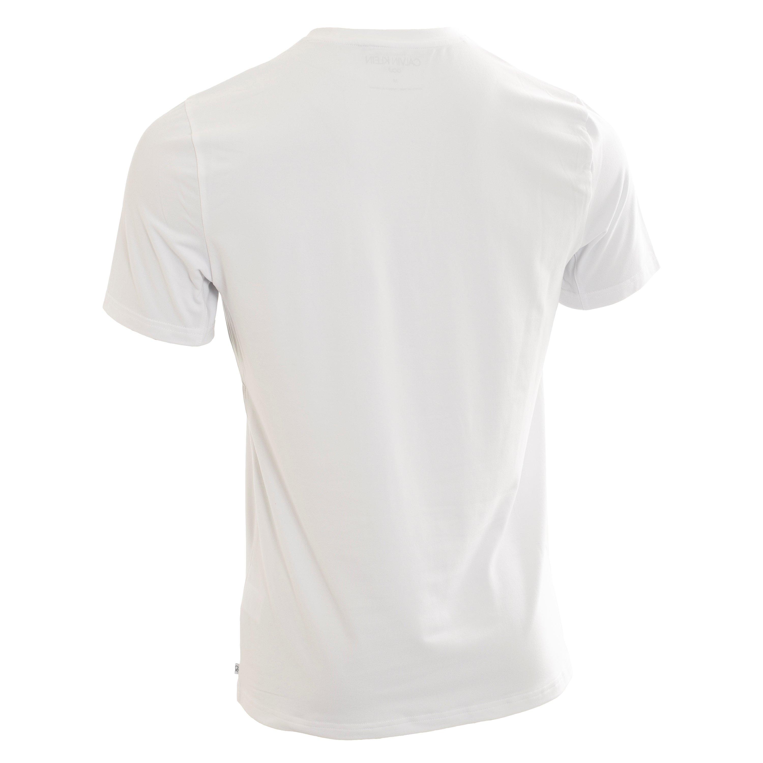 White - Calvin Klein Golf - Newport Tee Mens - 2
