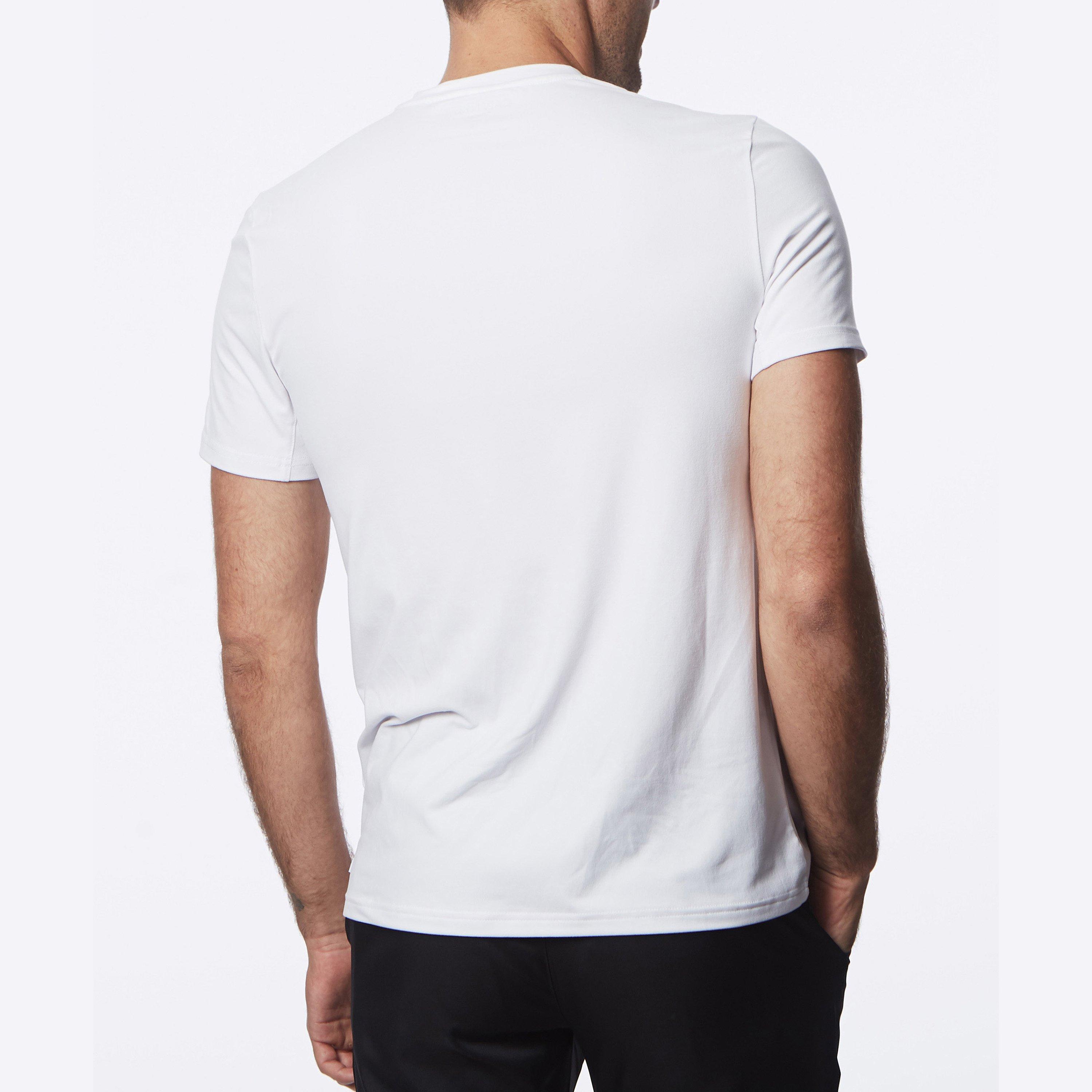 White - Calvin Klein Golf - Newport Tee Mens - 4