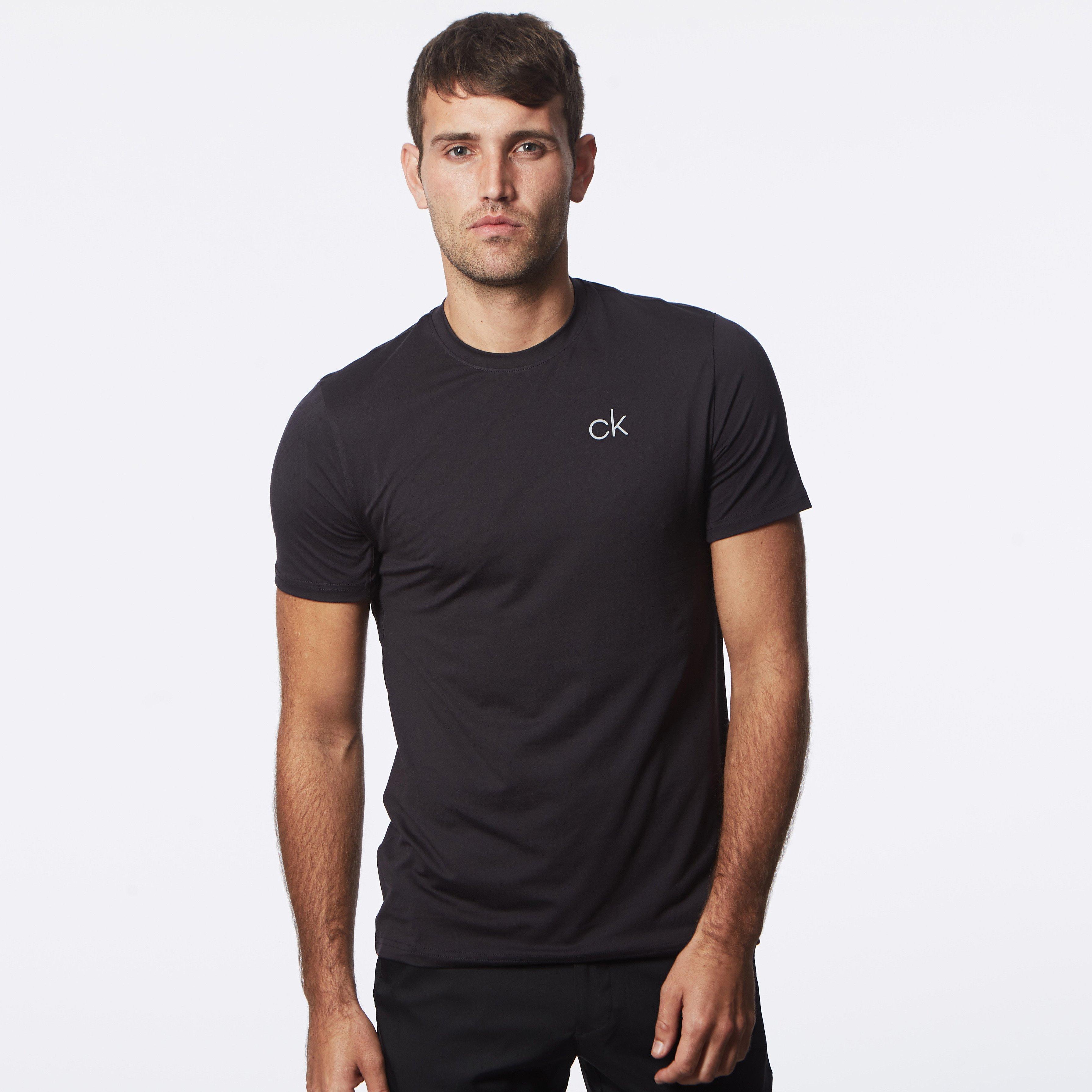 Schwarz - Calvin Klein Golf - Klein Golf Newport Tee Mens - 3