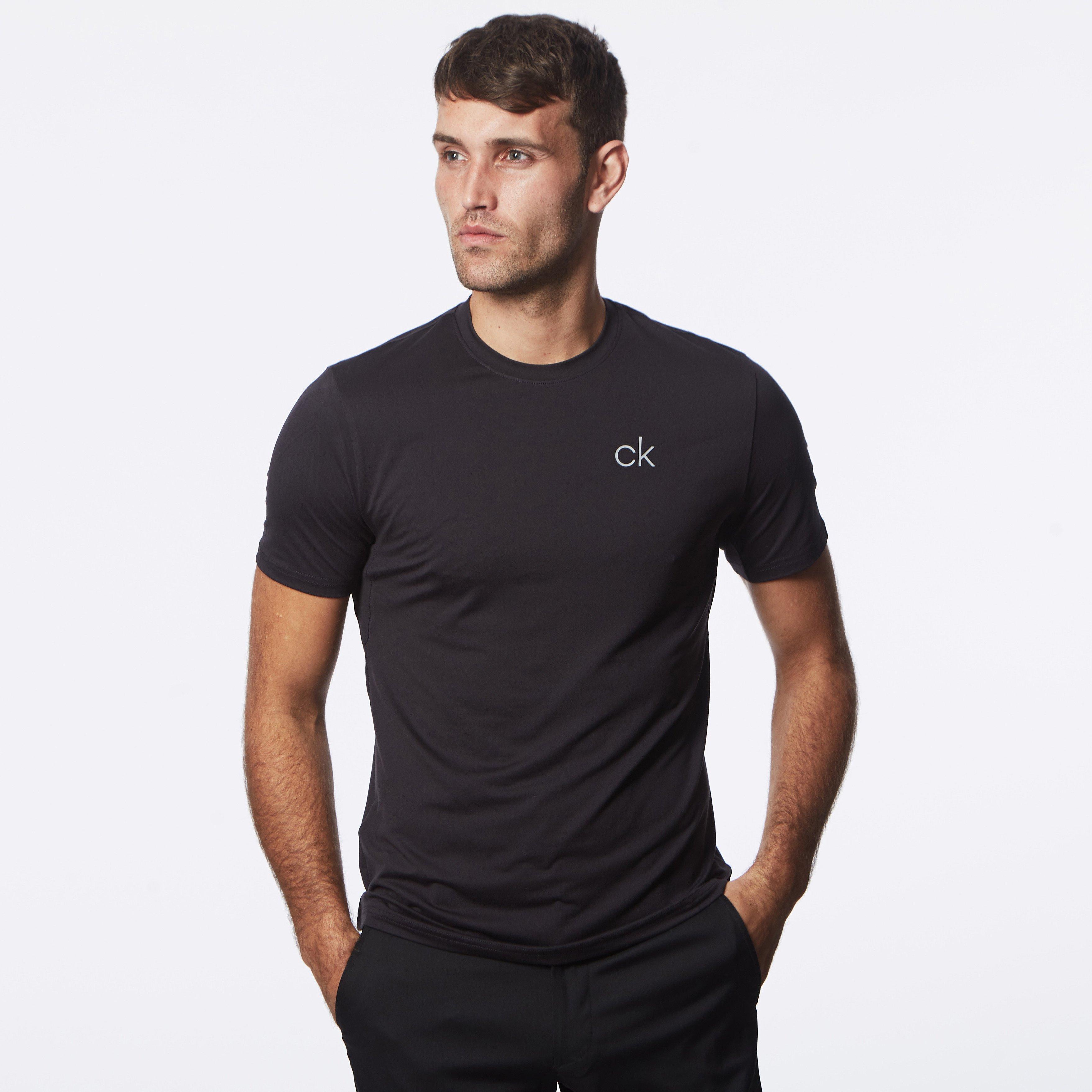 Schwarz - Calvin Klein Golf - Klein Golf Newport Tee Mens - 6