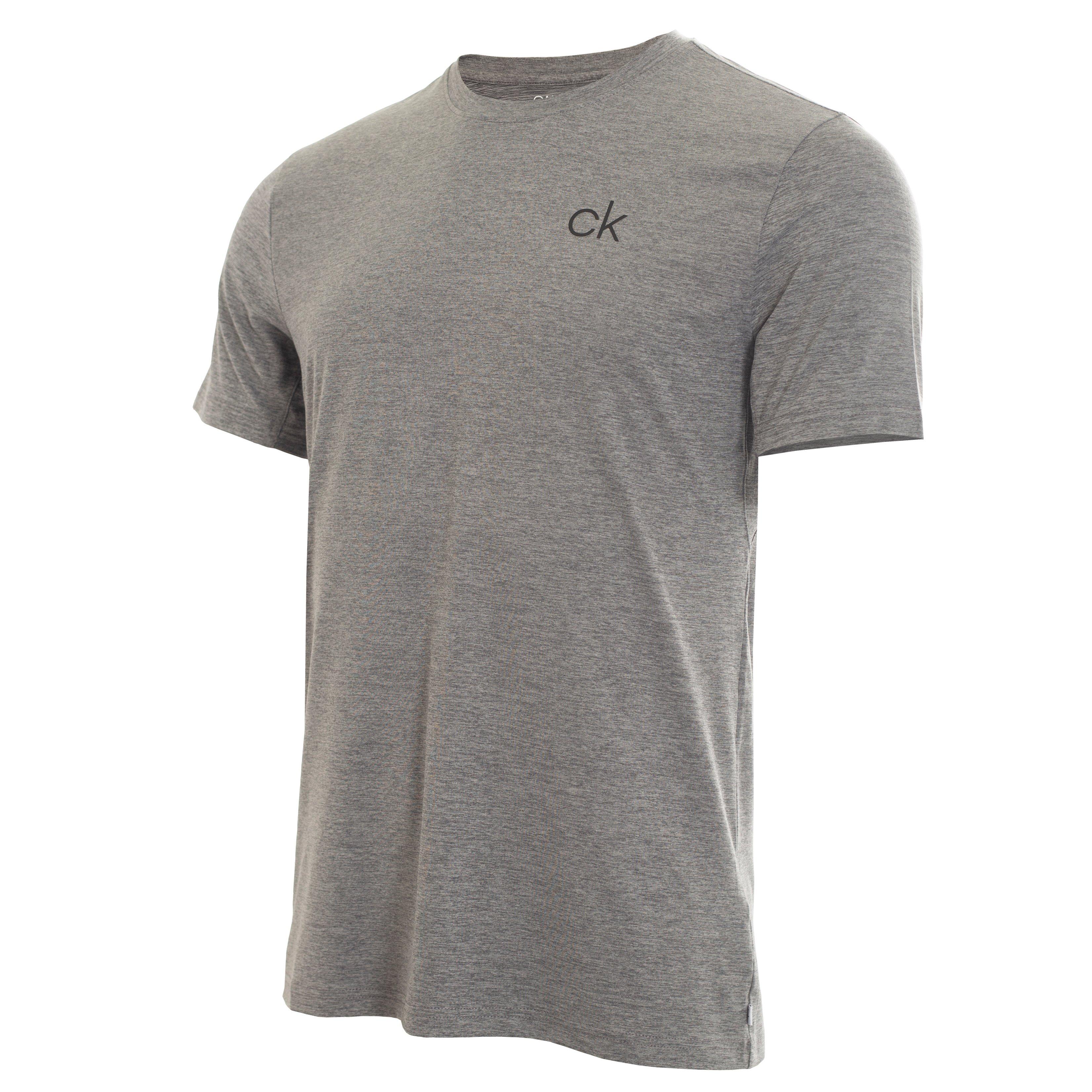 Calvin Klein Golf Men's Newport Tee - Silver - Large