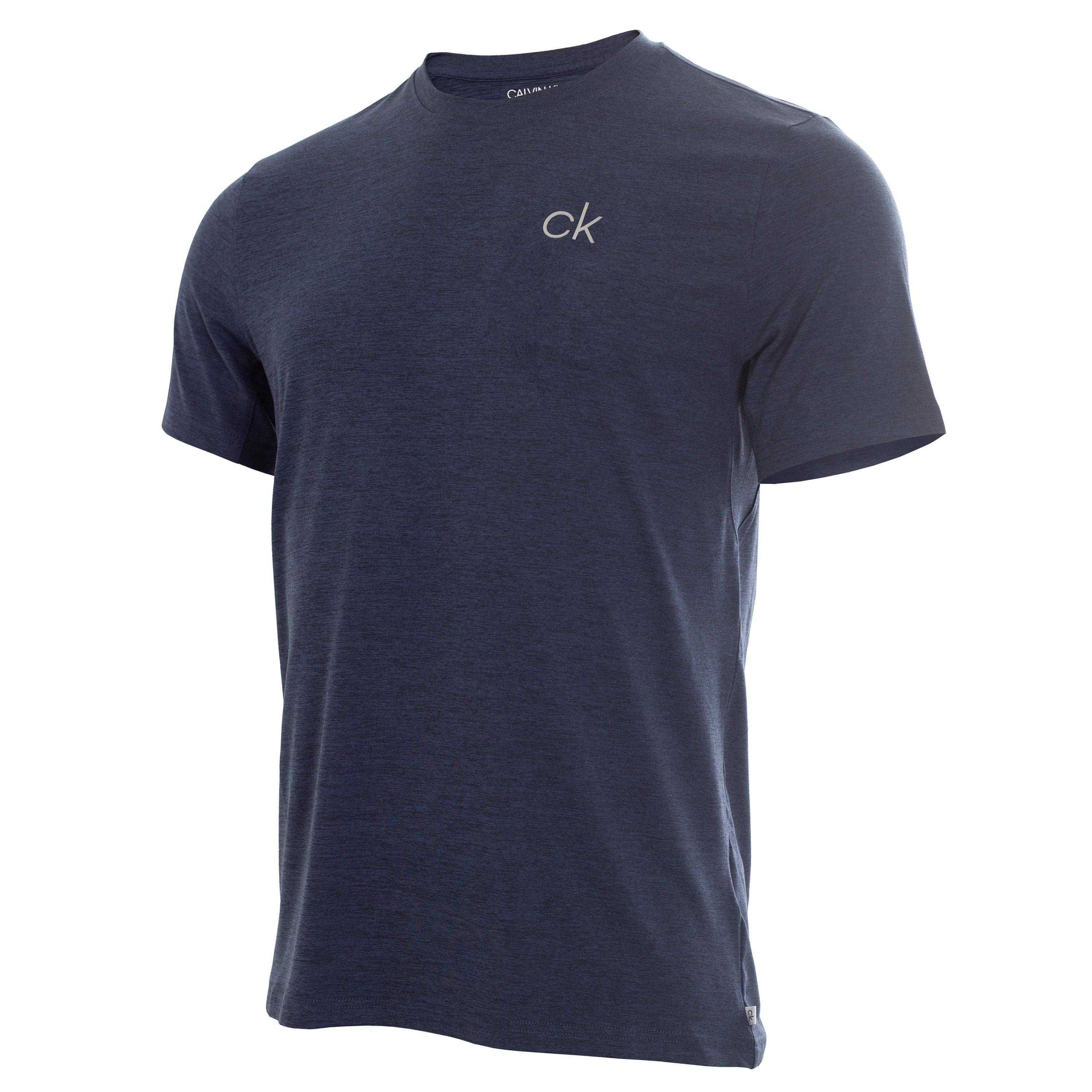 Calvin Klein Golf Men's Newport Tee - Navy Marl - Medium