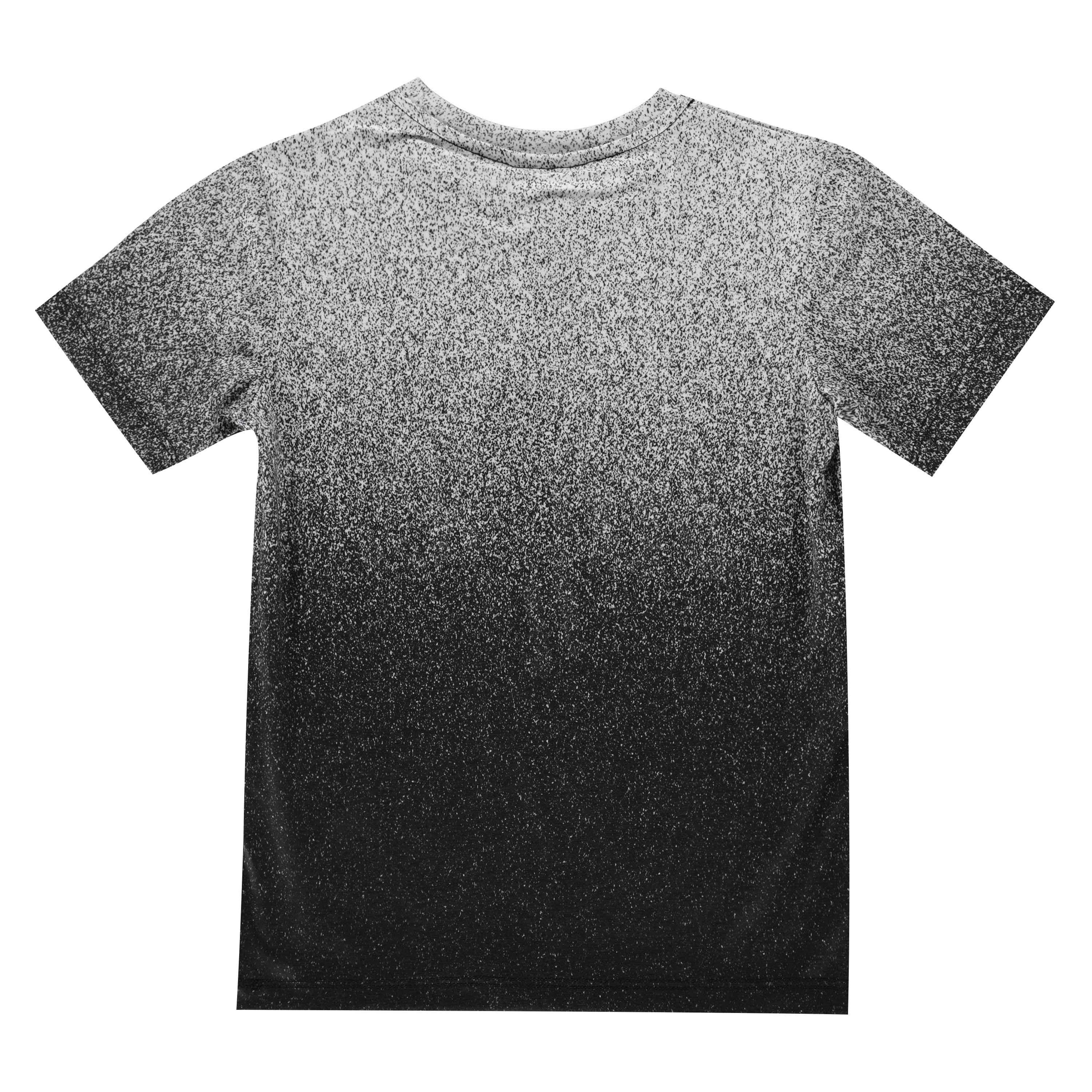 Preto/Branco - Hype - Speckle Fade Kids T-Shirt - 5