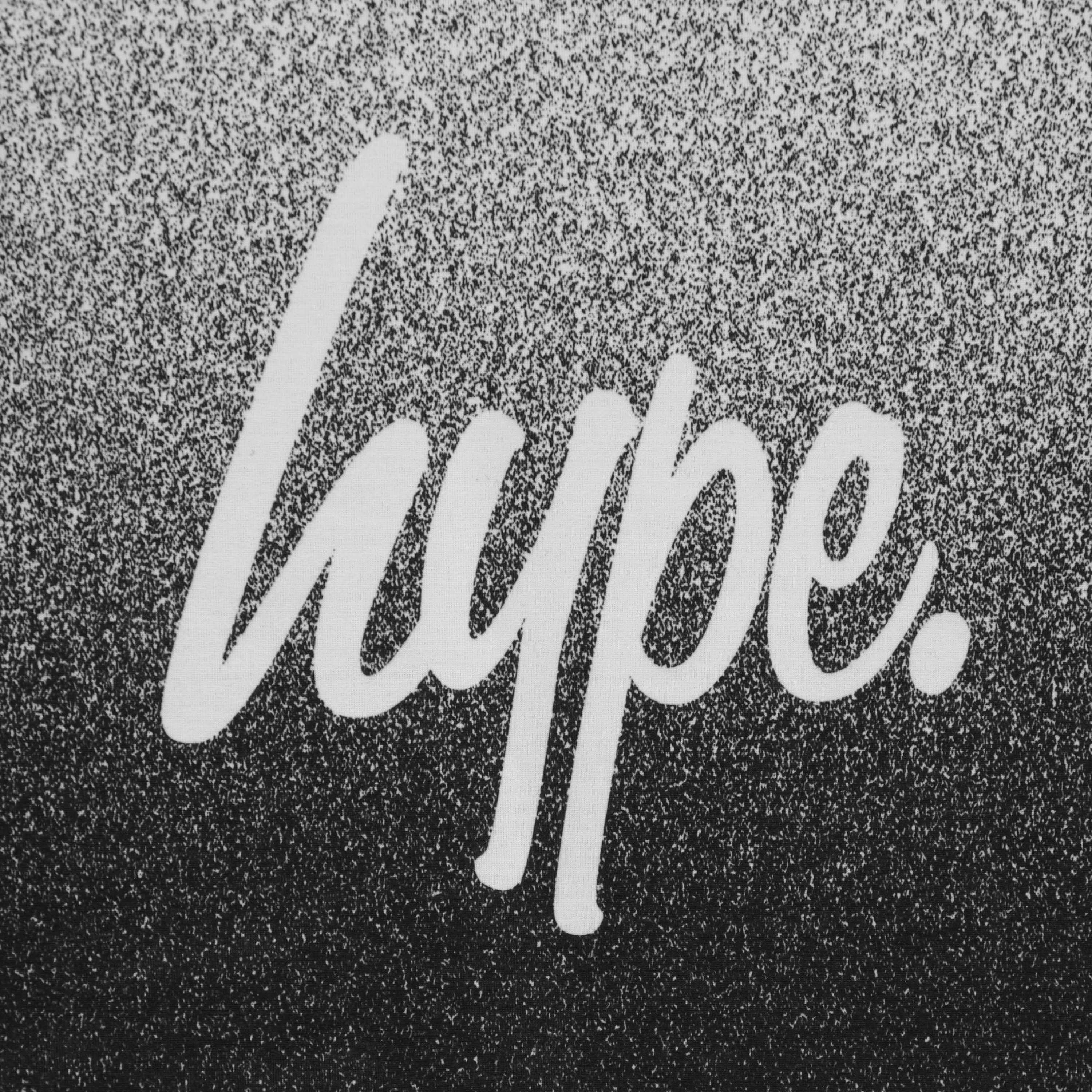 Preto/Branco - Hype - Speckle Fade Kids T-Shirt - 6