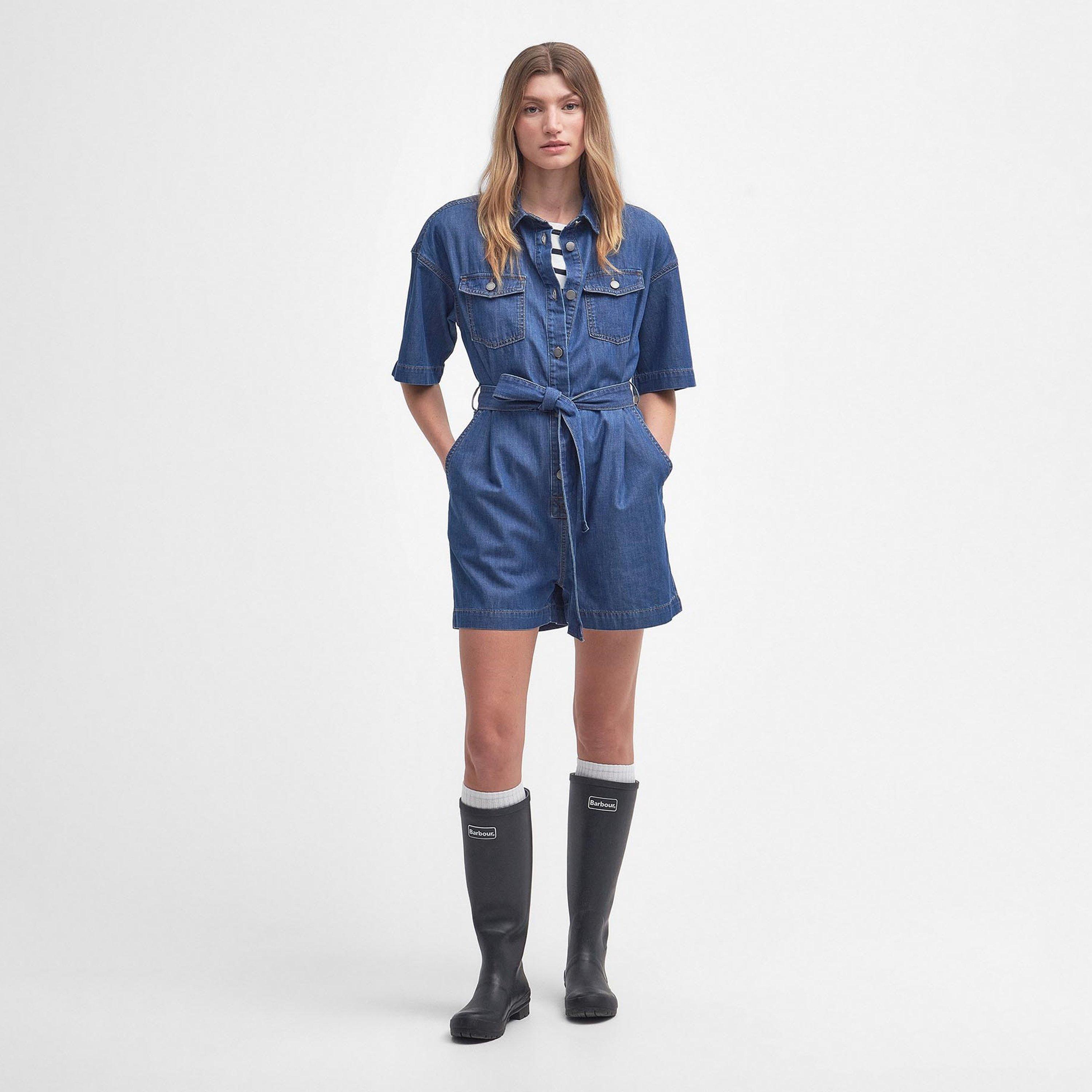 Authentic - Barbour - Evelyn Denim Playsuit - 5