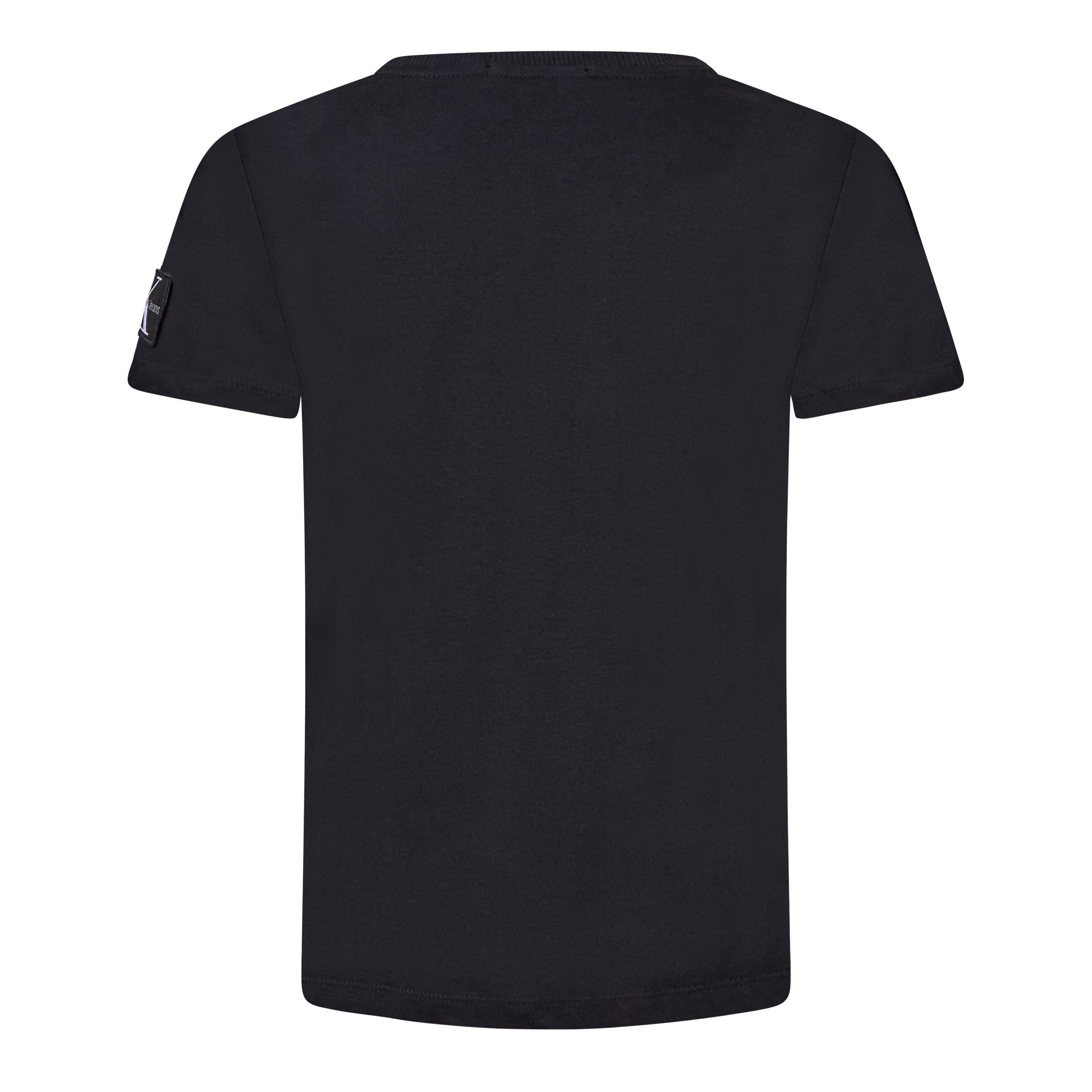 Zwart BEH - Calvin Klein Jeans - Children's Badge T Shirt - 2