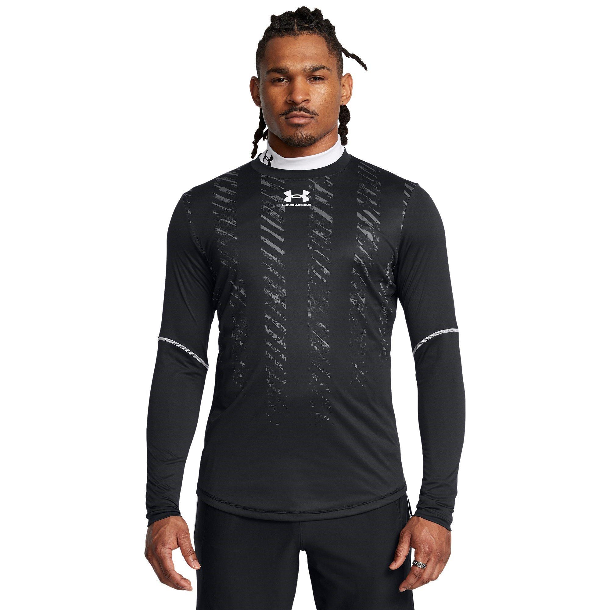 Black - Under Armour - Long-Sleeve Performance T-Shirt - 3