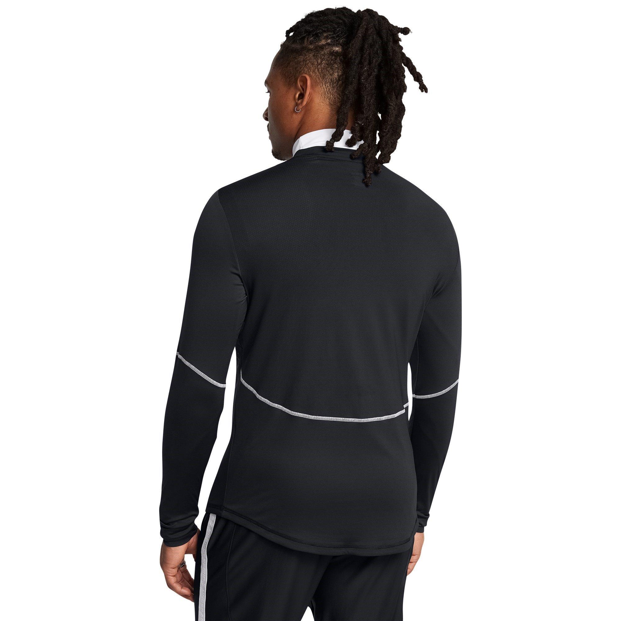 Black - Under Armour - Long-Sleeve Performance T-Shirt - 4