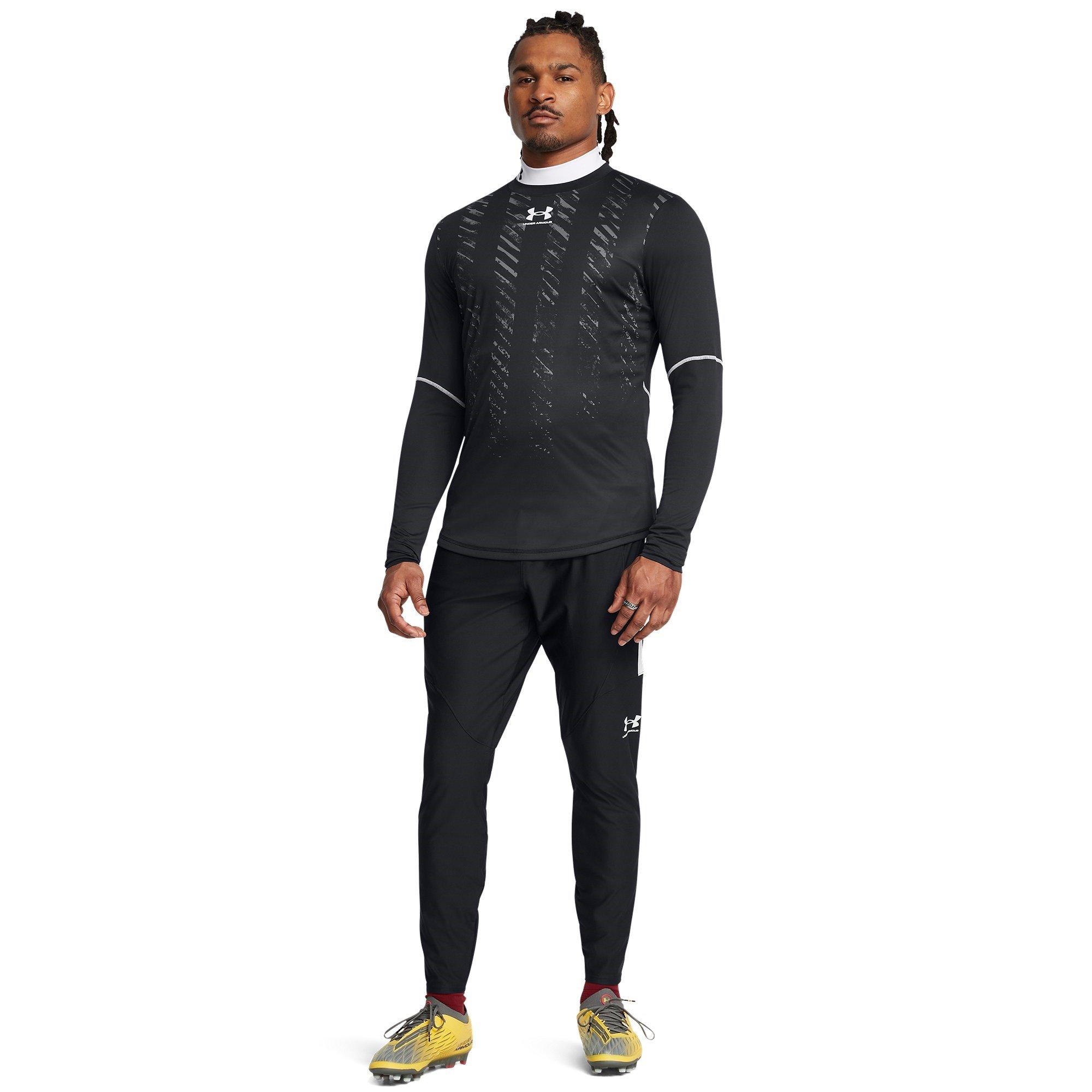 Black - Under Armour - Long-Sleeve Performance T-Shirt - 5