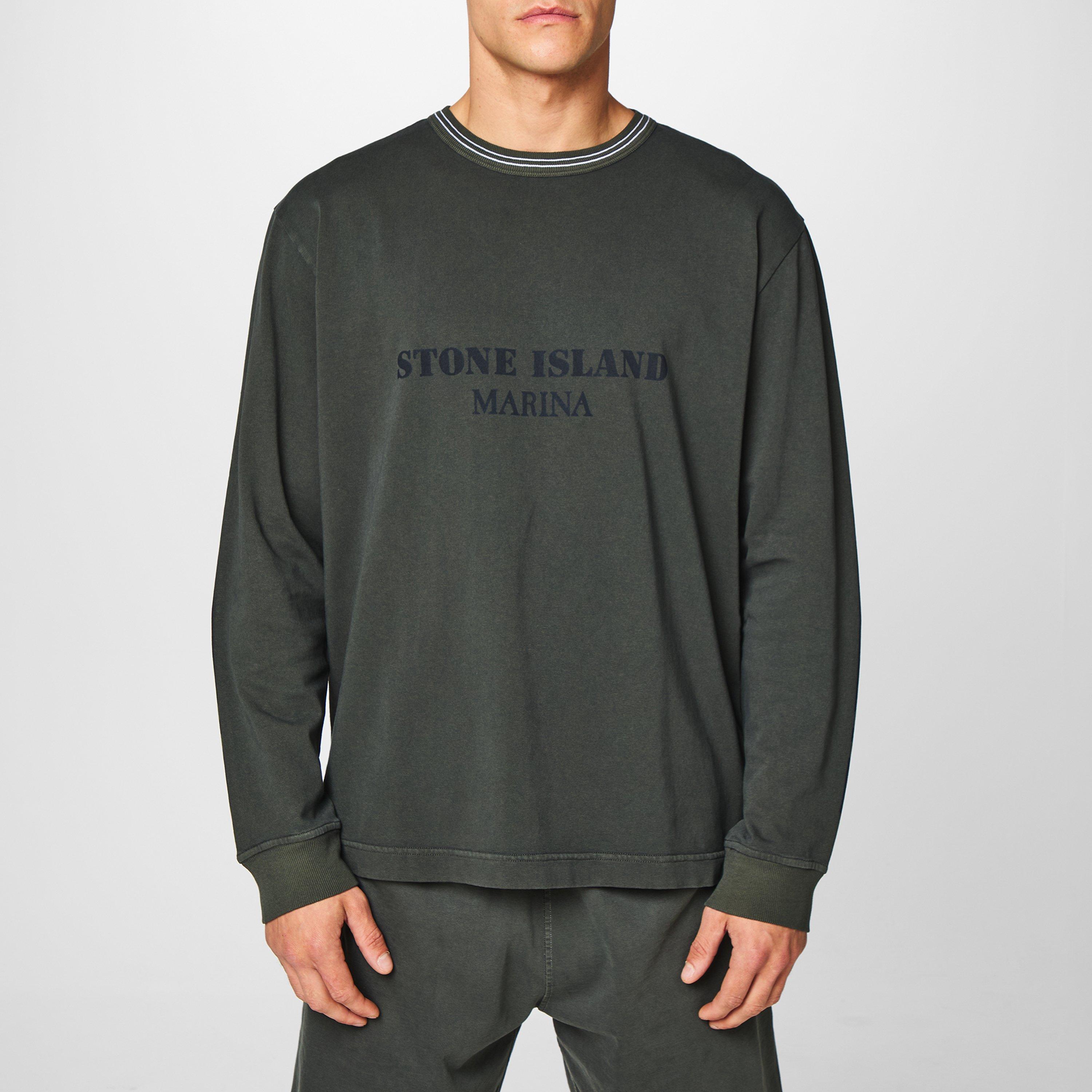 Stone Island Long Sleeved T-Shirt Long Sleeve T-Shirts