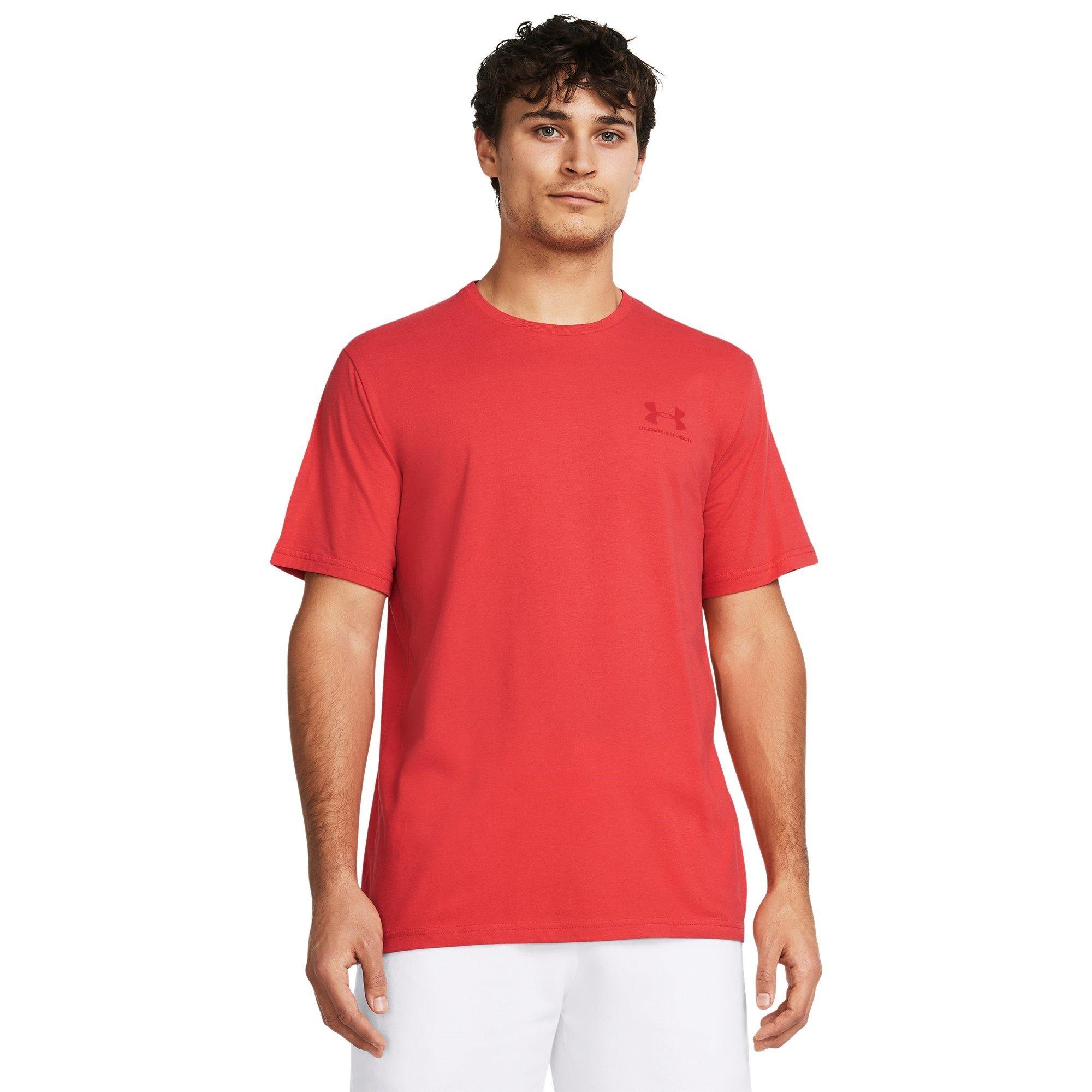 Red - Under Armour - Tech 2 T Shirt Mens - 3