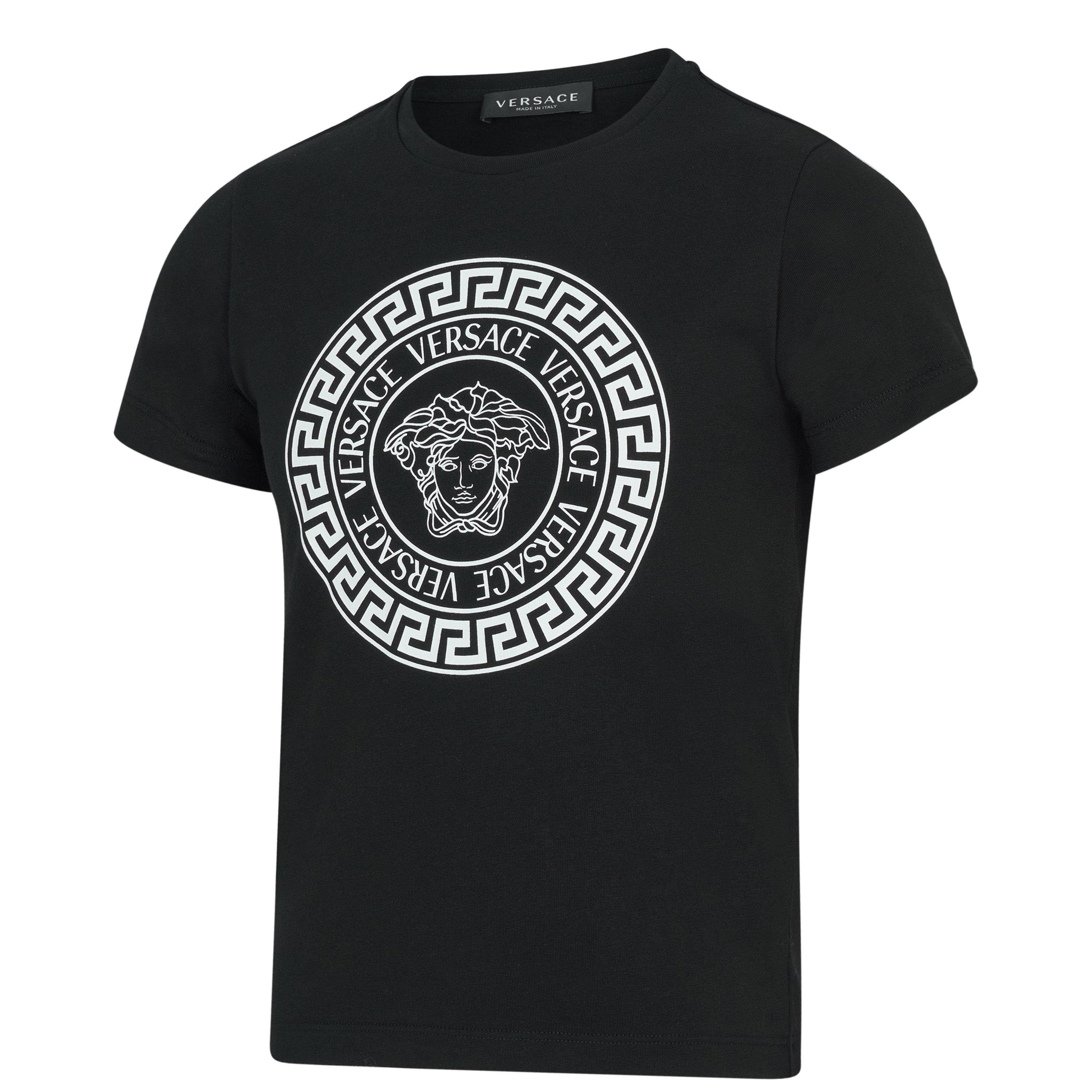 Black 2B020 - Versace - Children's Medusa T Shirt - 3