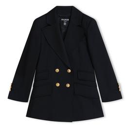 Balmain Double Breasted Blazer Girls