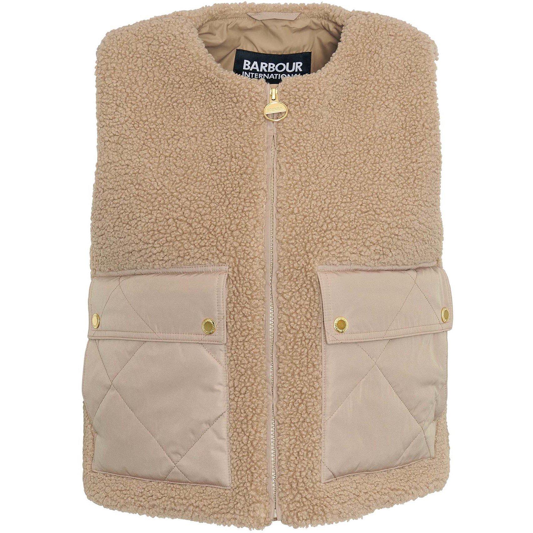 Light Trench - Barbour International - Women's Nyberg Fleece Sleeveless Gilet - 4