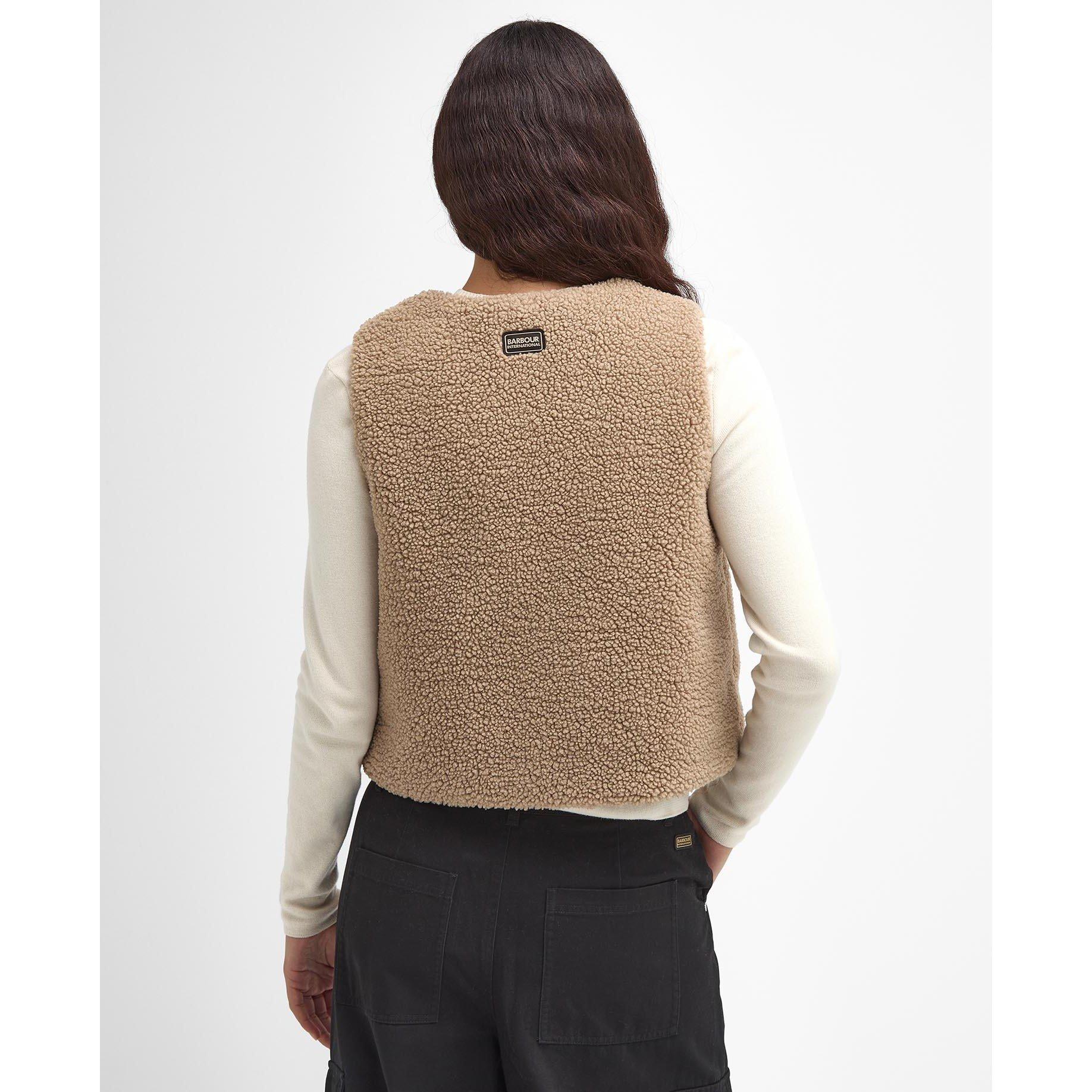 Light Trench - Barbour International - Women's Nyberg Fleece Sleeveless Gilet - 2